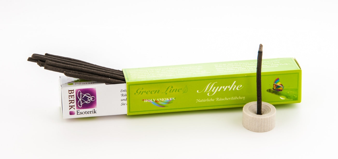 Myrrhe Räucherstäbchen - Green Line 10 g