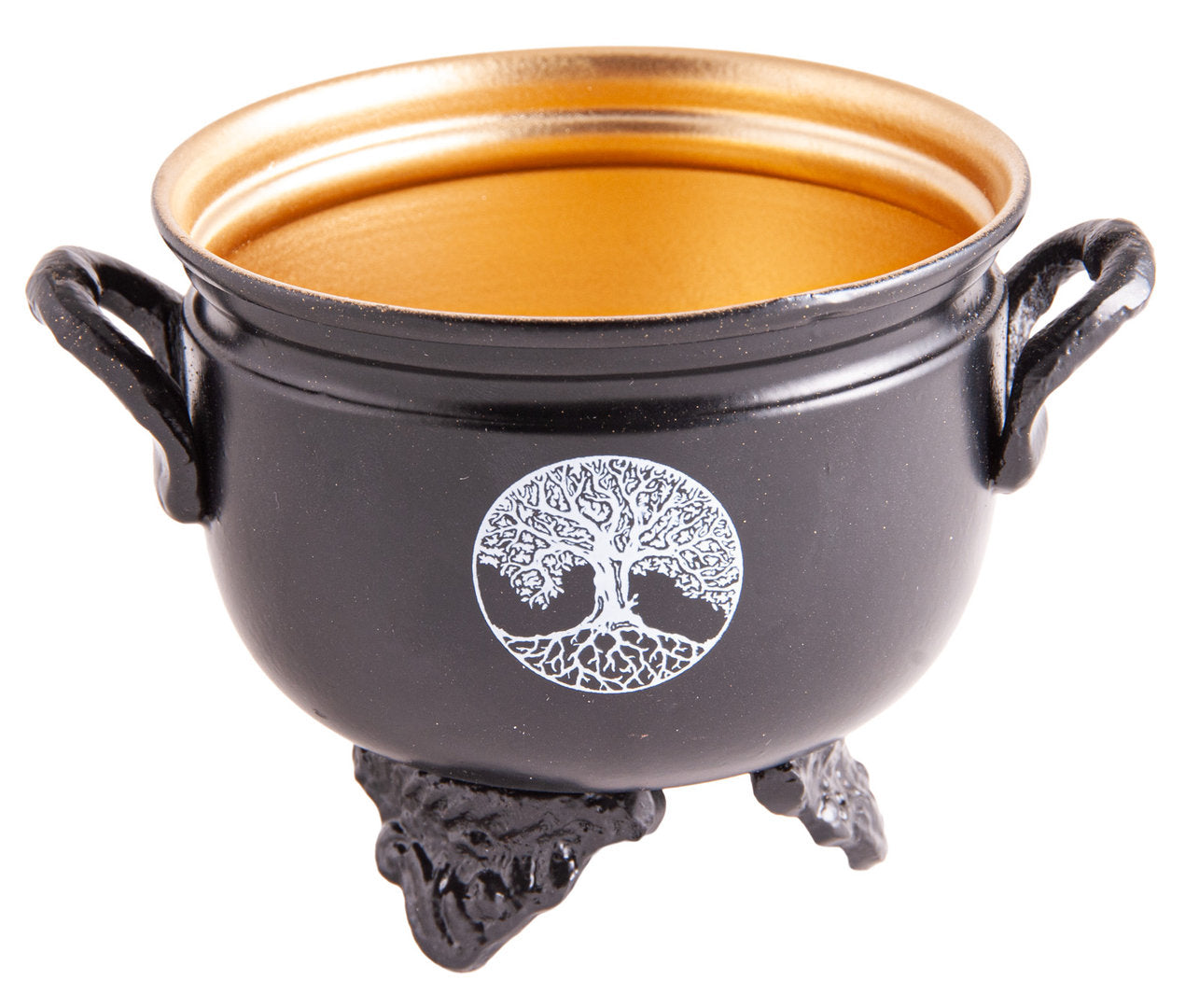 Räuchergefäß Caldron Lebensbaum, Eisen mit Gusshenkel