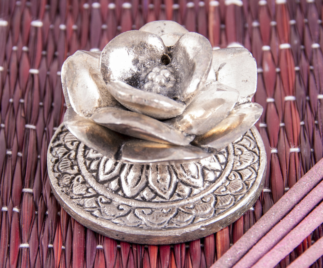 Rose Stäbchenhalter, Aluminium