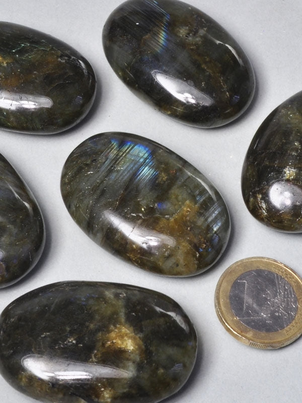 Labradorit Linsenstein 4,5 x 3 cm