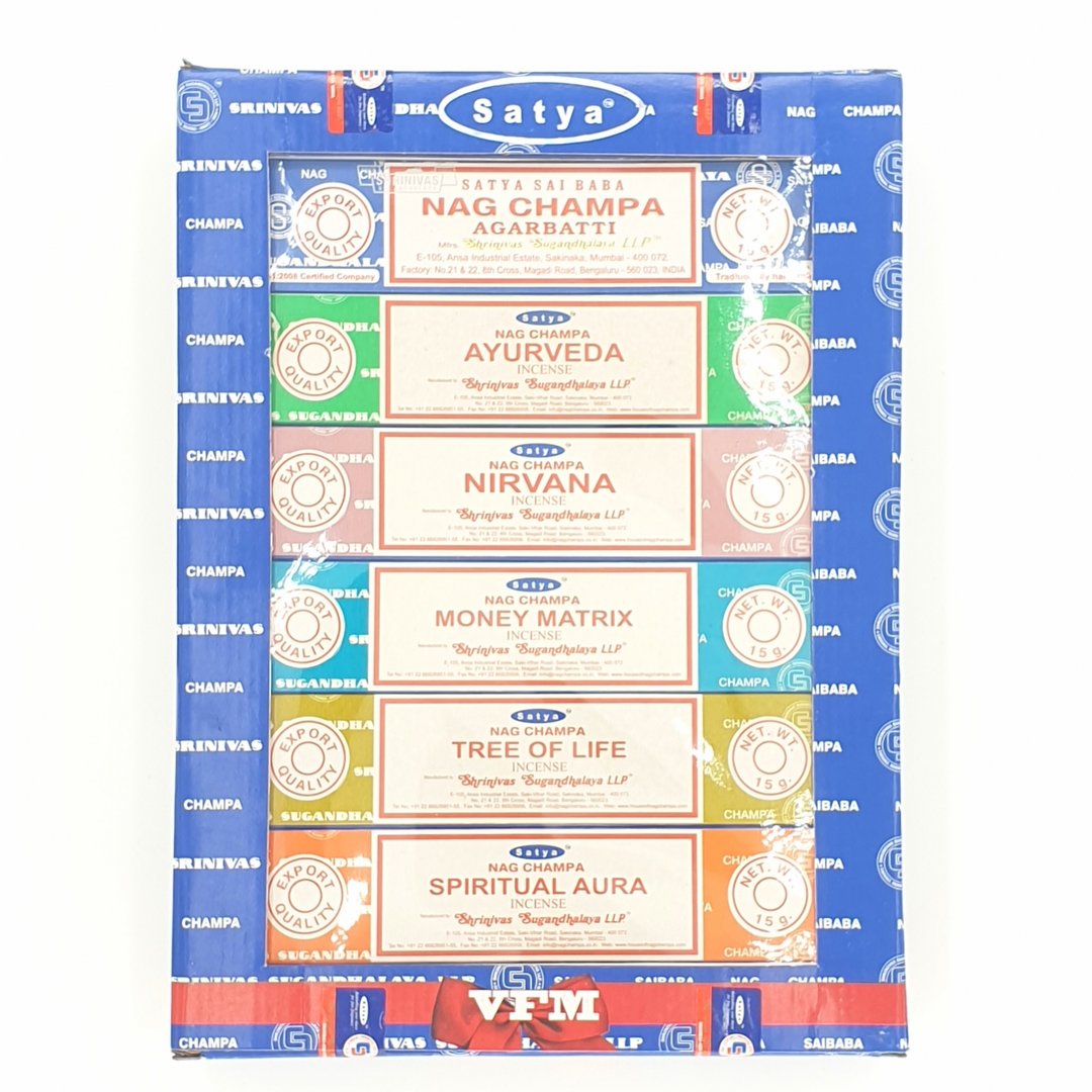 Satya - Geschenkset VFM - Räucherstäbchen ca. 180 g