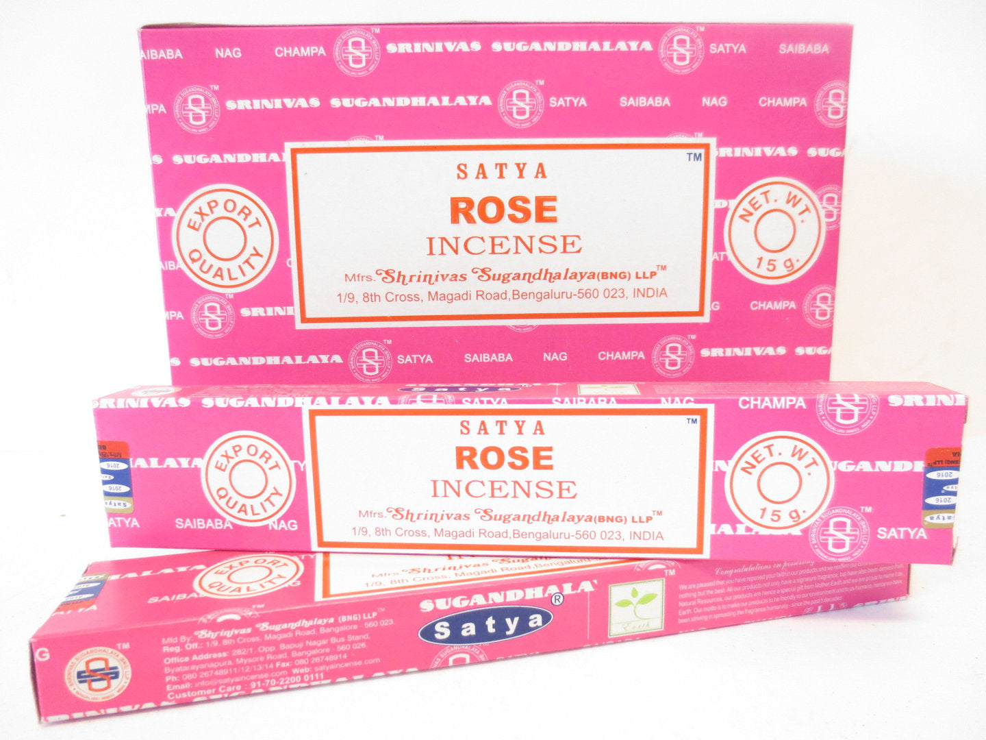 Satya Rose - Räucherstäbchen 15 g