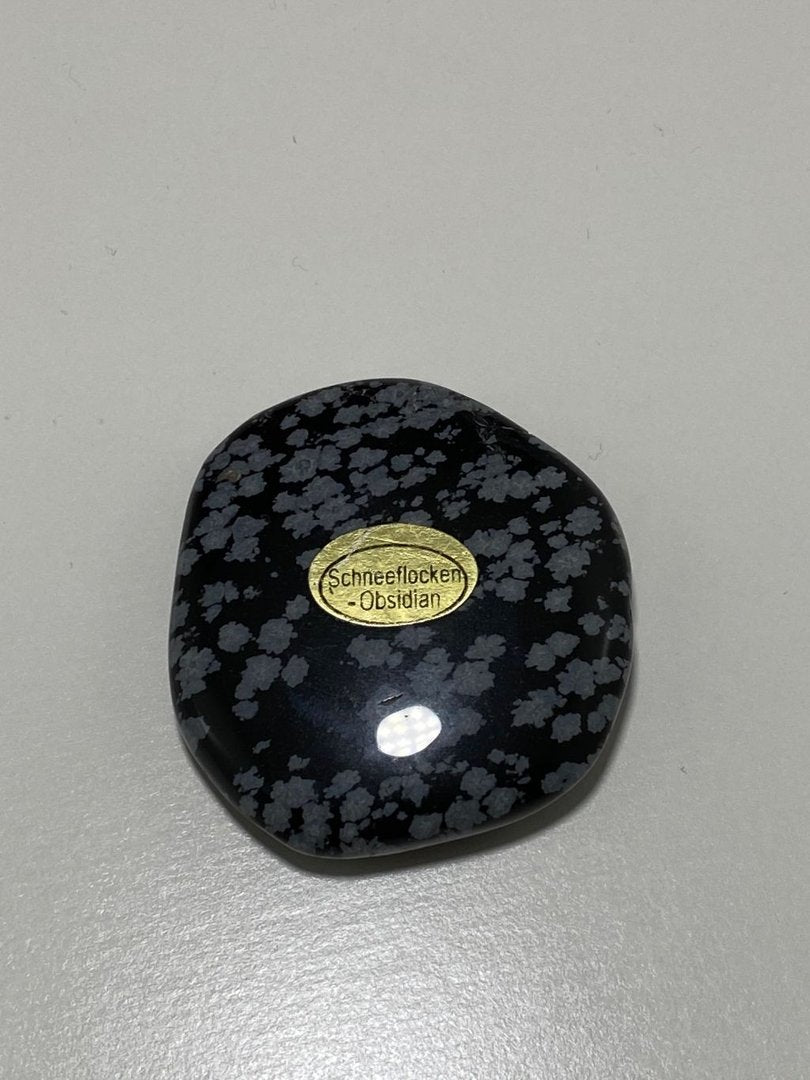 Scheibenstein Schneeflockenobsidian