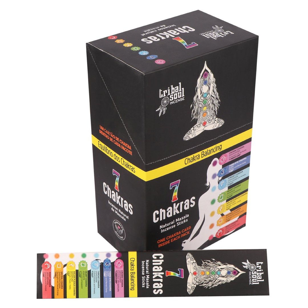 Tribal Soul - 7 Chakras (7 Chakren) - Räucherstäbchen 15 g