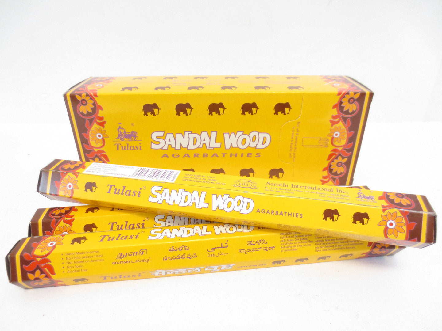 Tulasi Sandalwood (Sandelholz) - Räucherstäbchen ca. 25 g