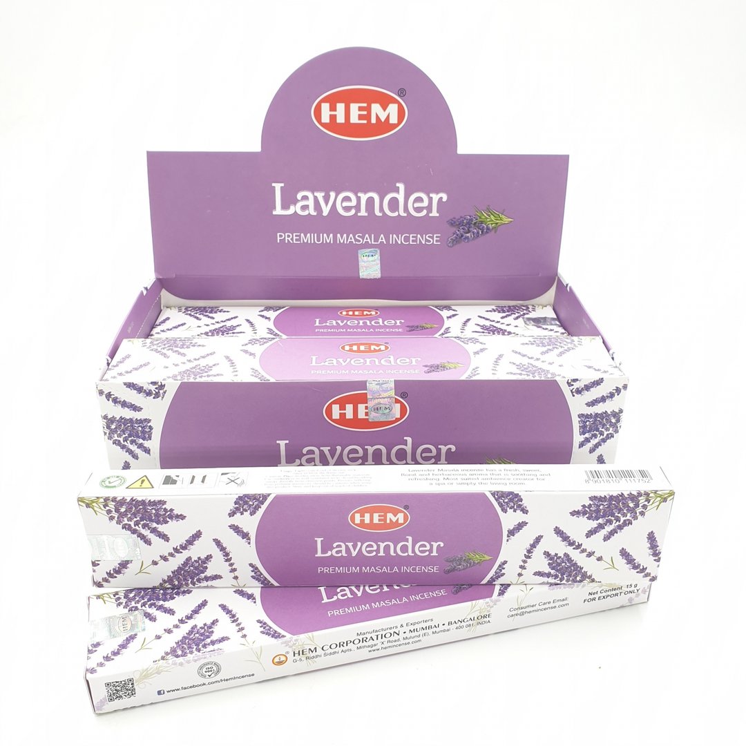 HEM Lavender (Lavendel) - Räucherstäbchen 15 g