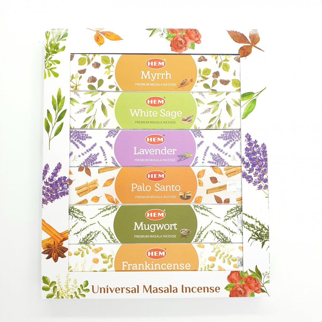 HEM Universal Masala Räucherstäbchen Geschenkpackung 90 g