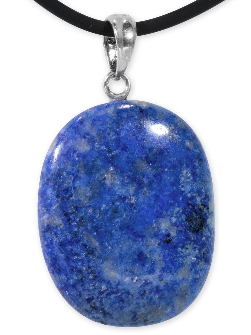Lapis, Anhänger mit 925 Silberöse