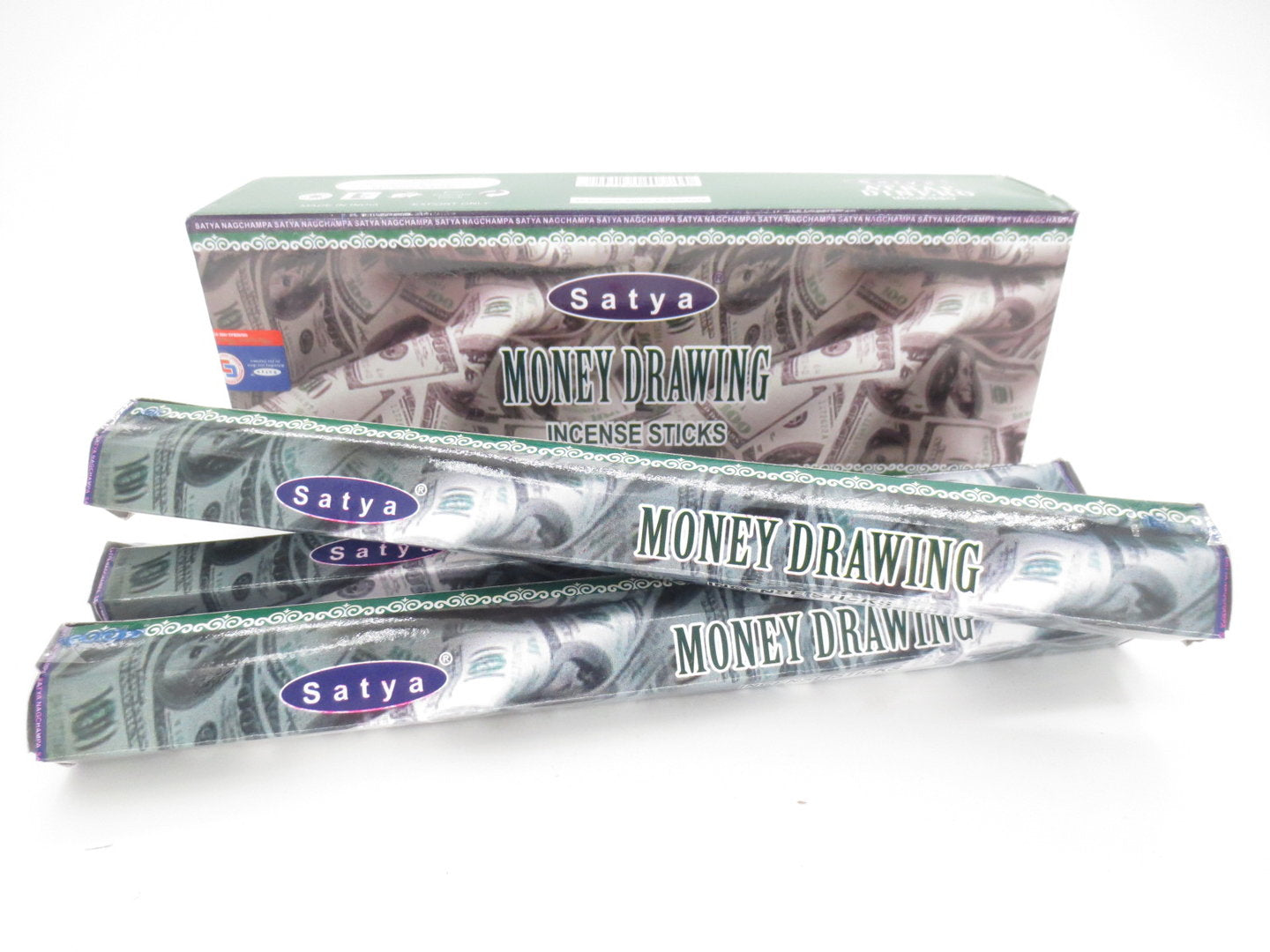 Satya Money Drawing Hexa - Räucherstäbchen ca. 30 g