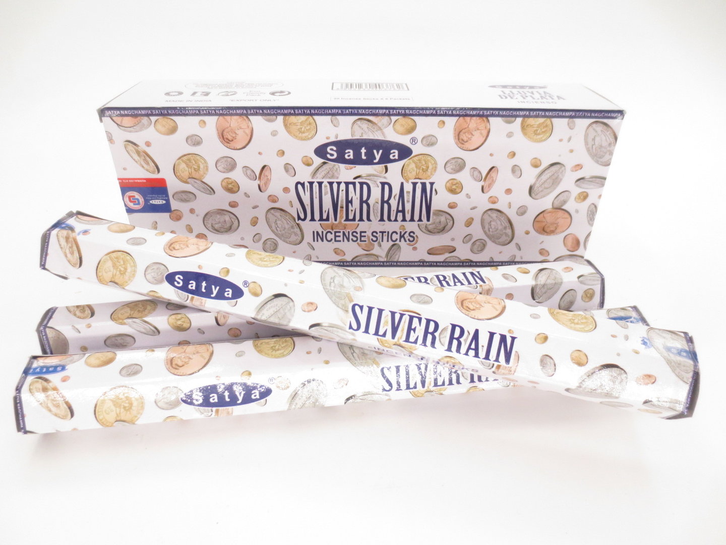 Satya Silver Rain (Silberregen) - Räucherstäbchen ca. 30 g