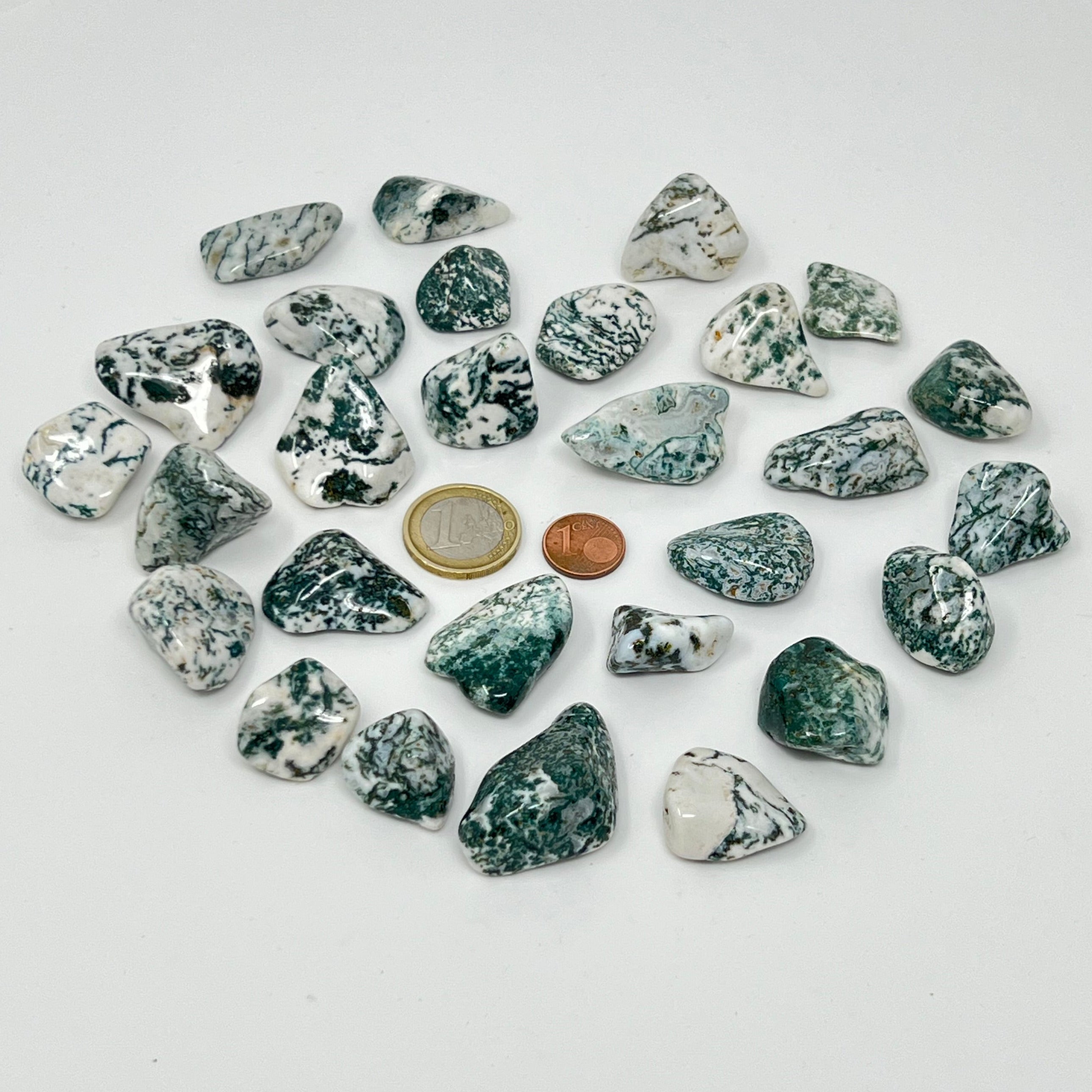 Baumachat - Trommelstein - Größe 2-4,5 cm