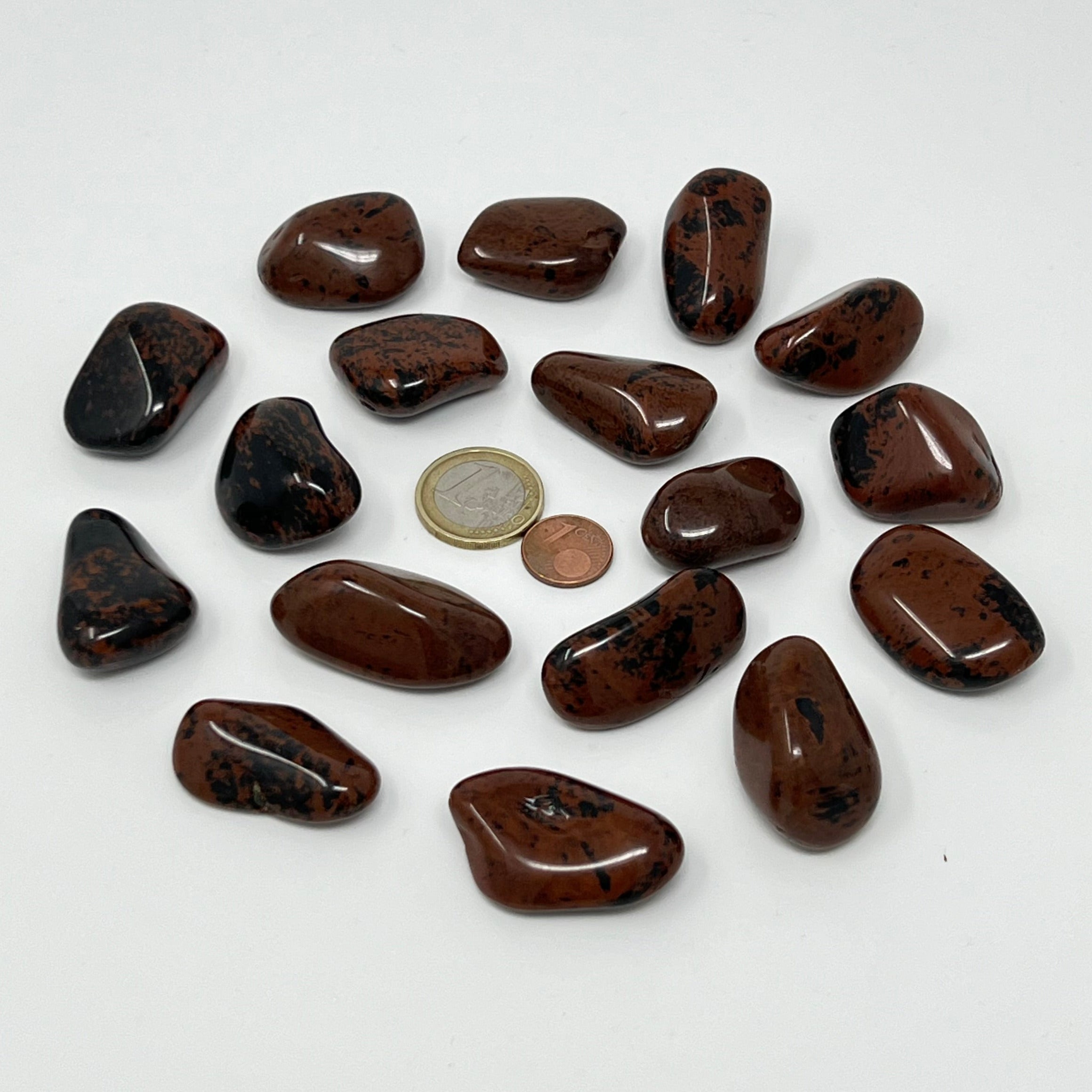 Mahagoniobsidian - Trommelstein - Größe 2-3,5 cm