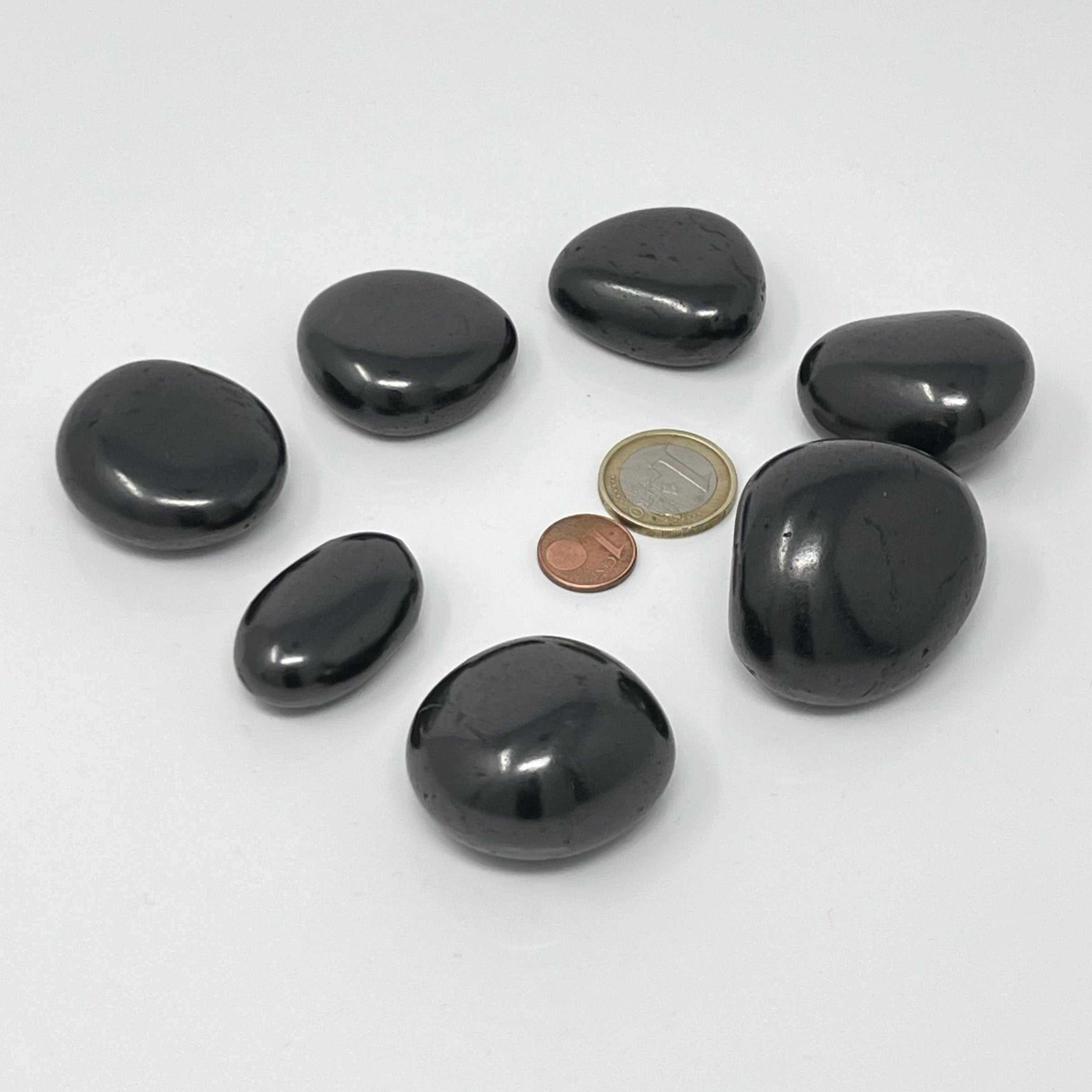 Shungit - Trommelstein - Größe 2,5-5 cm