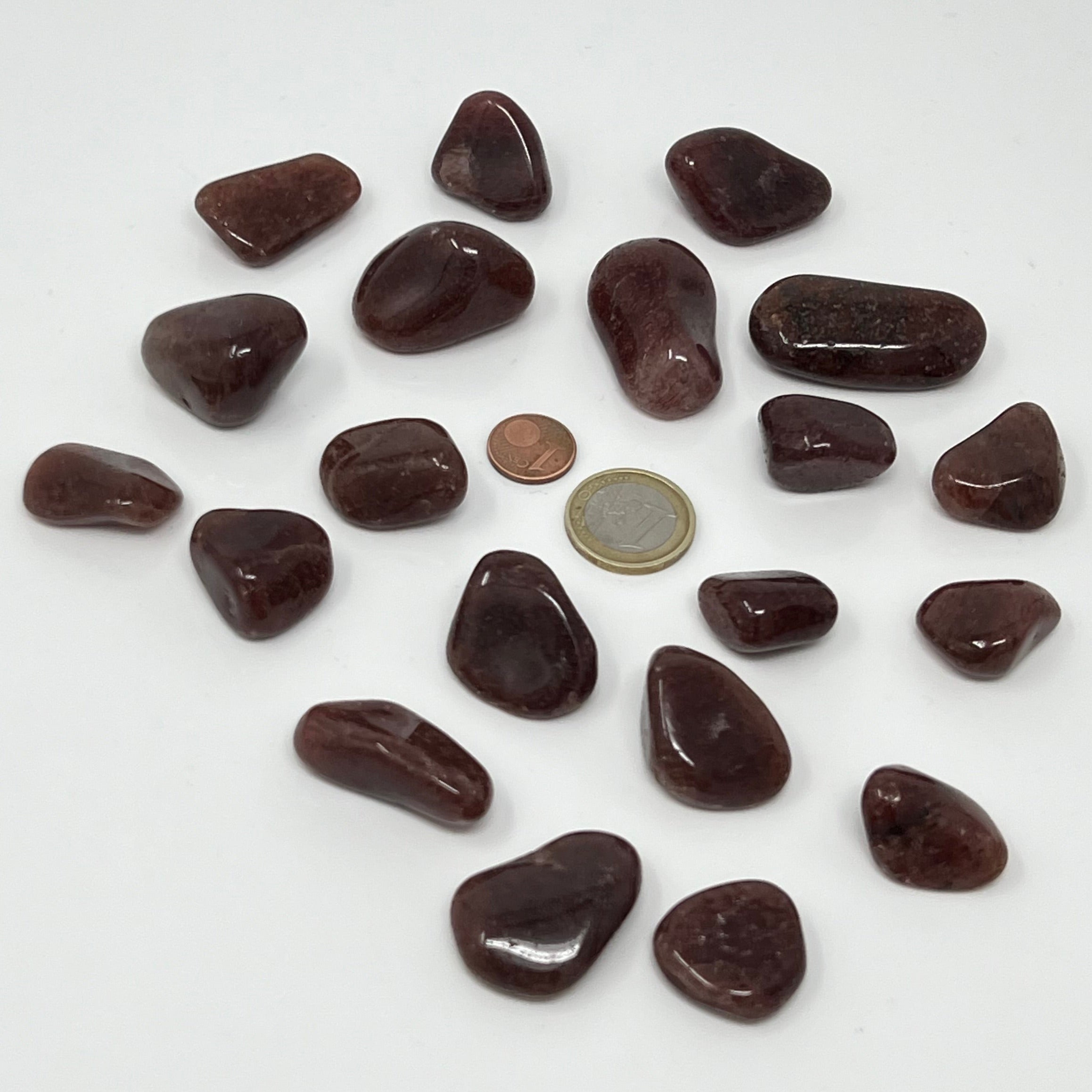 Aventurin Rot - Trommelstein - Größe 1,5-4 cm