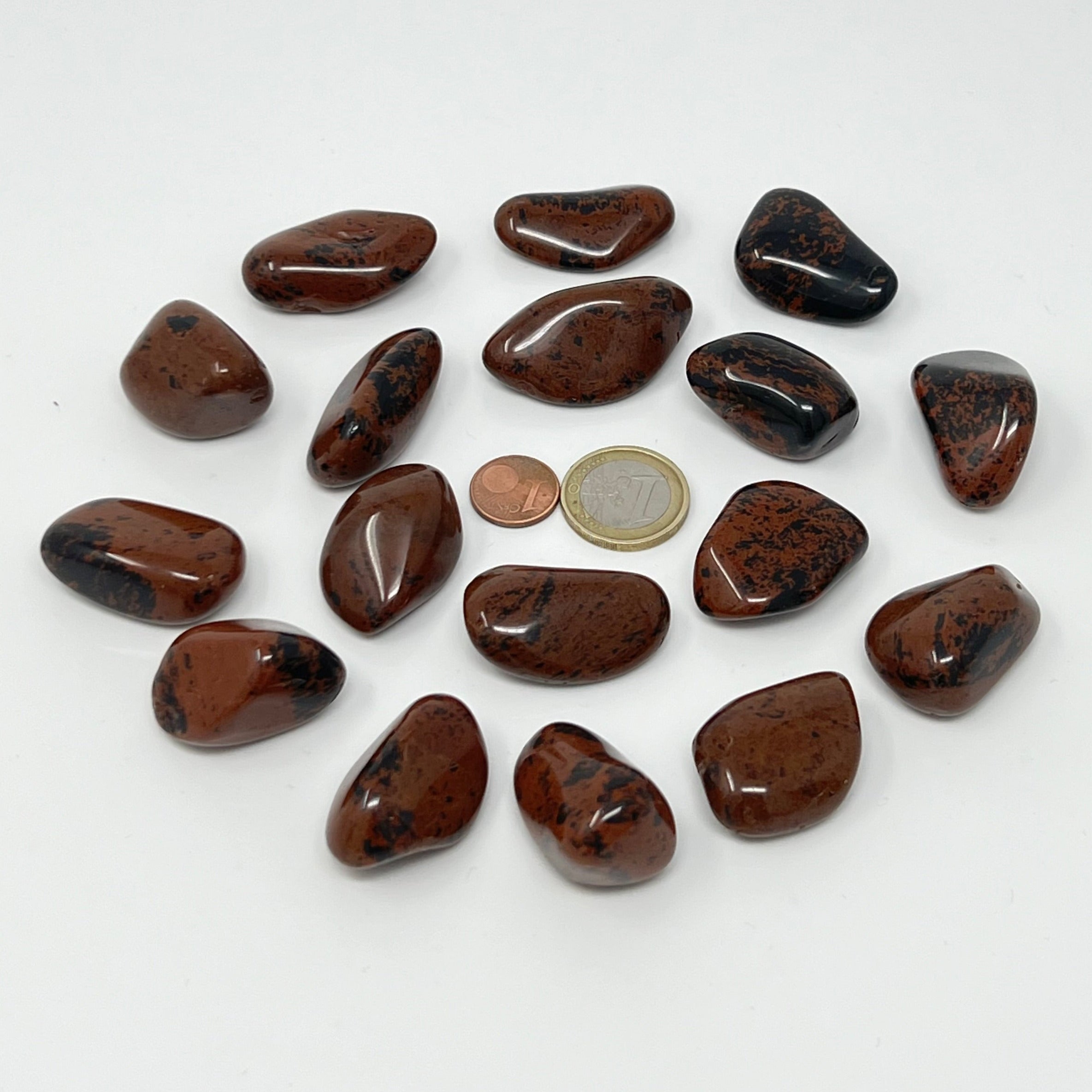 Mahagoniobsidian - Trommelstein - Größe 2-3,5 cm
