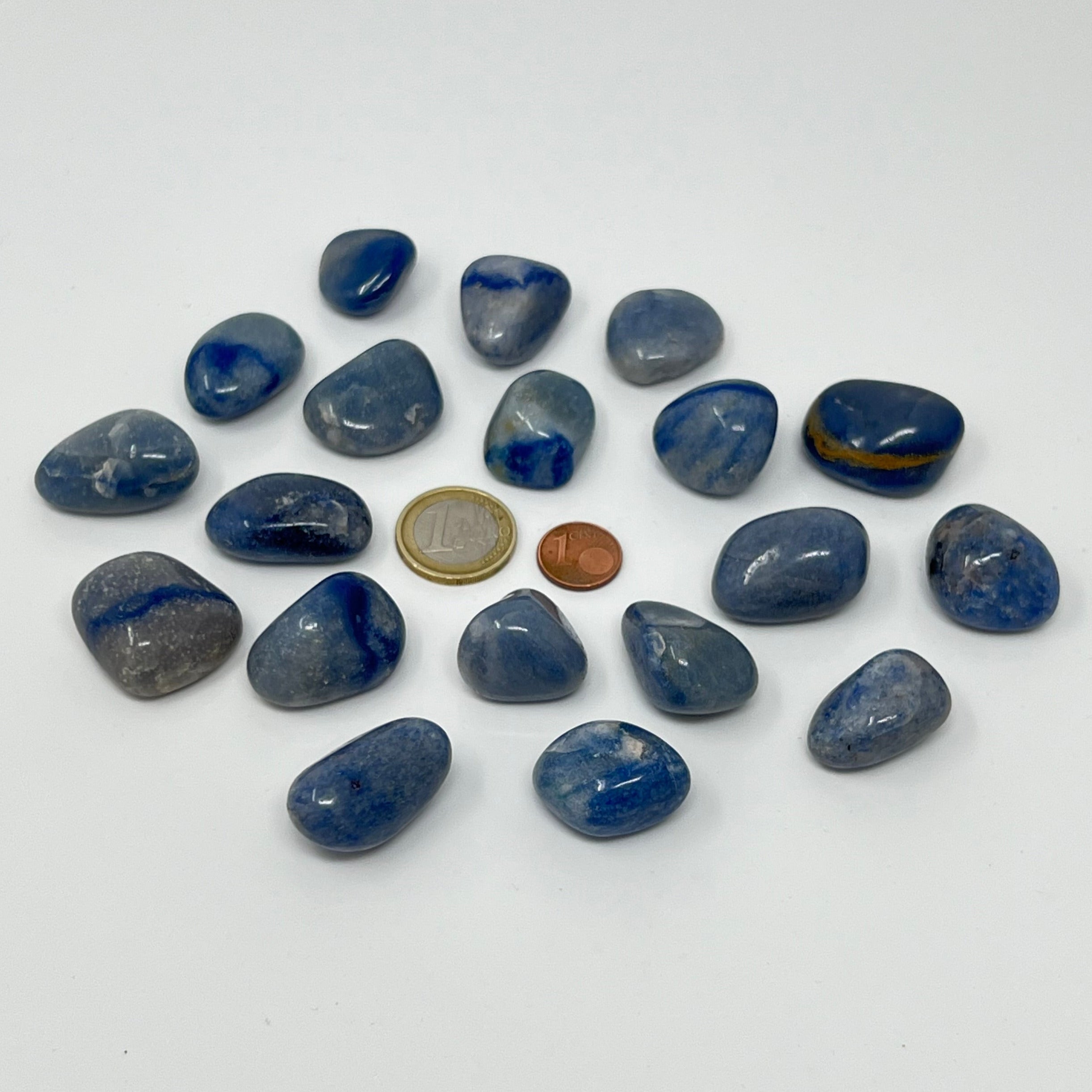 Blauquarz - Trommelstein - Größe 2-3 cm