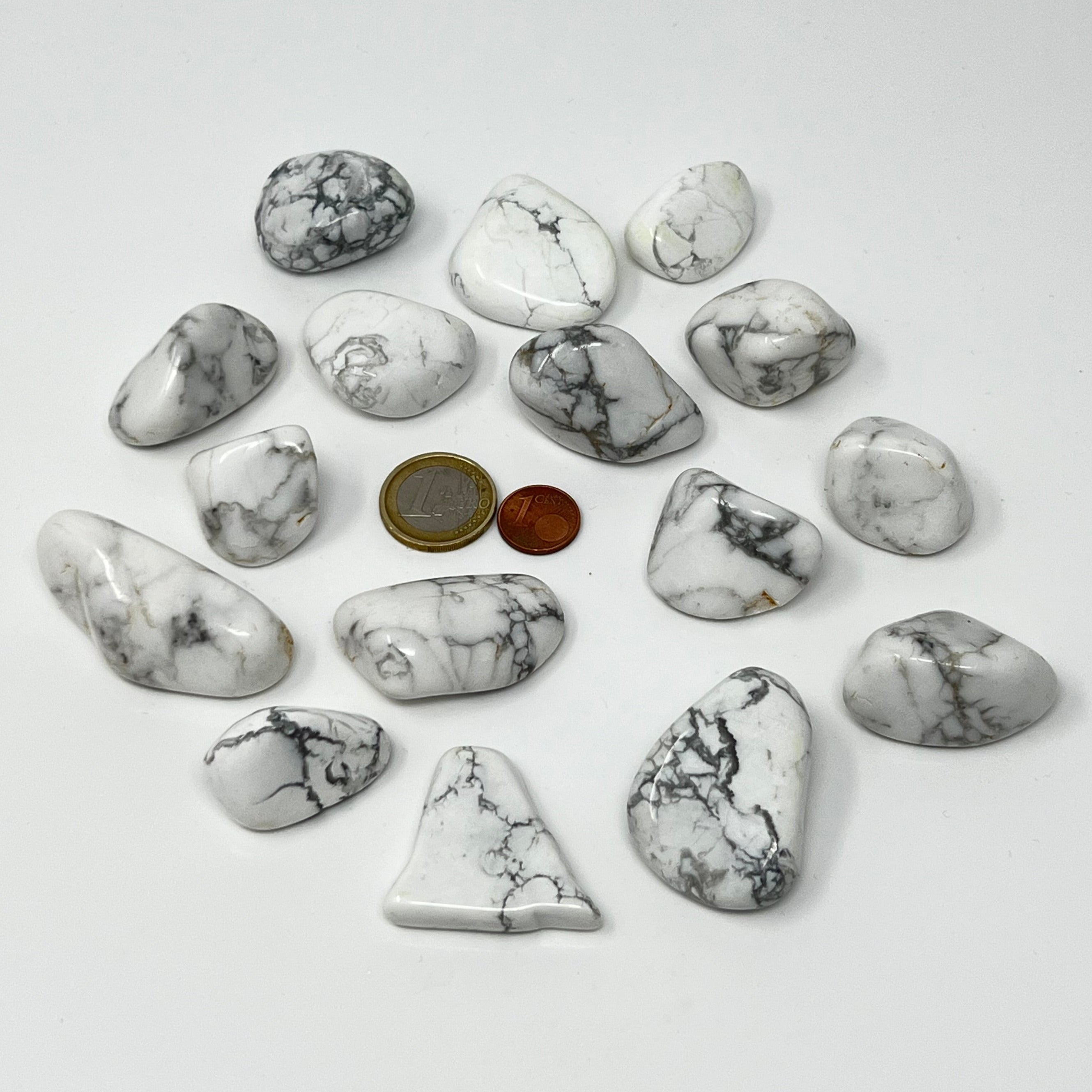 Magnesit - Trommelstein - Größe 3-5 cm