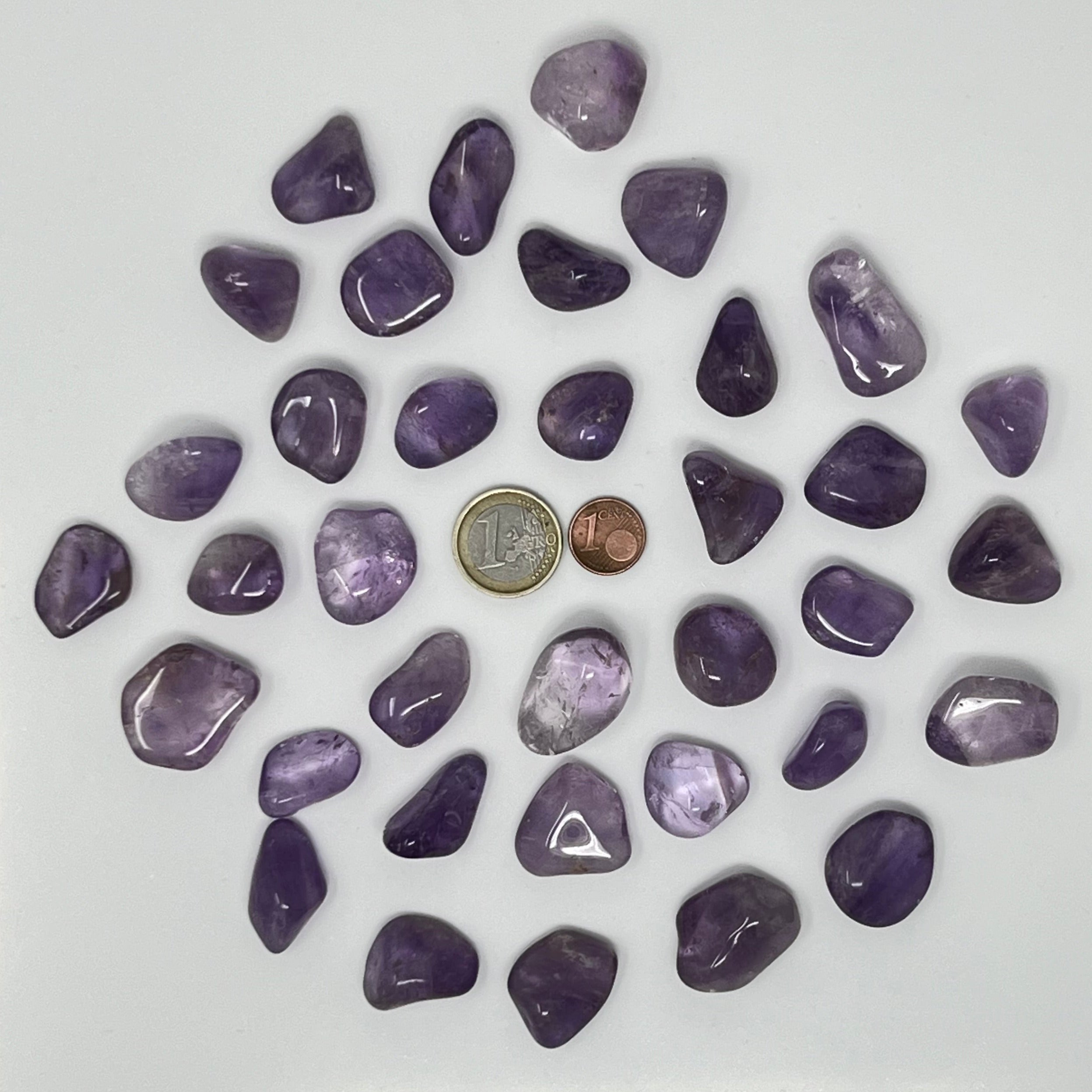 Amethyst hell - Trommelstein - Größe 1,5-3 cm