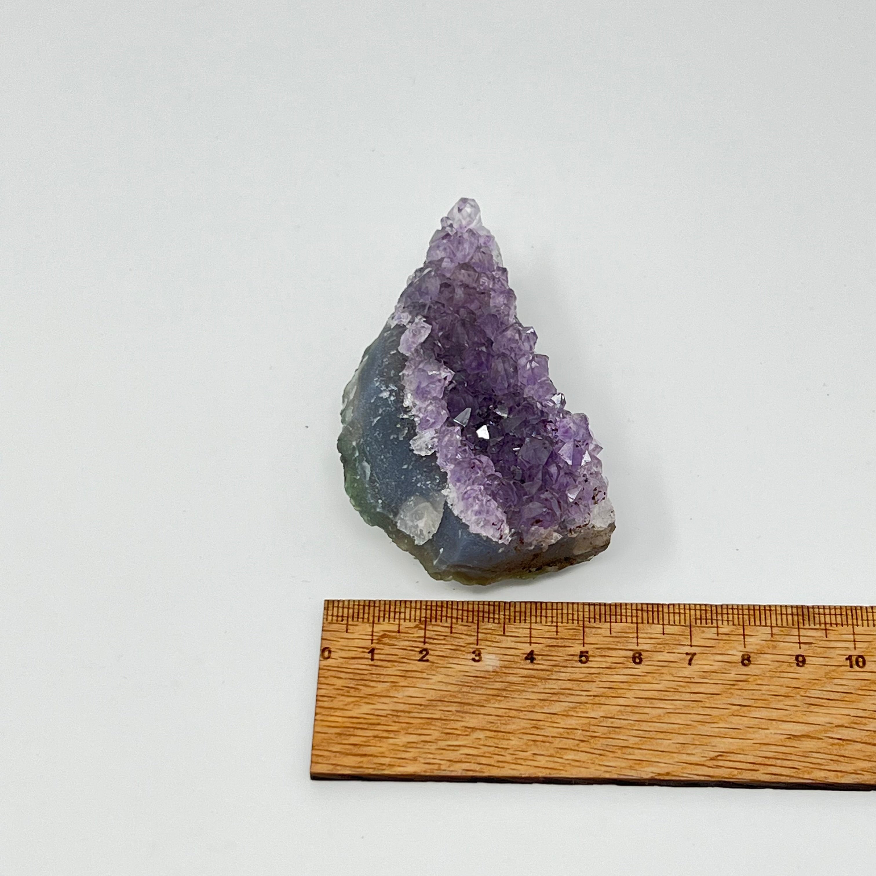 Amethystdrusenstück - B-Qualität - Brasilien - Unikat 02 - ca. 0,1 Kg