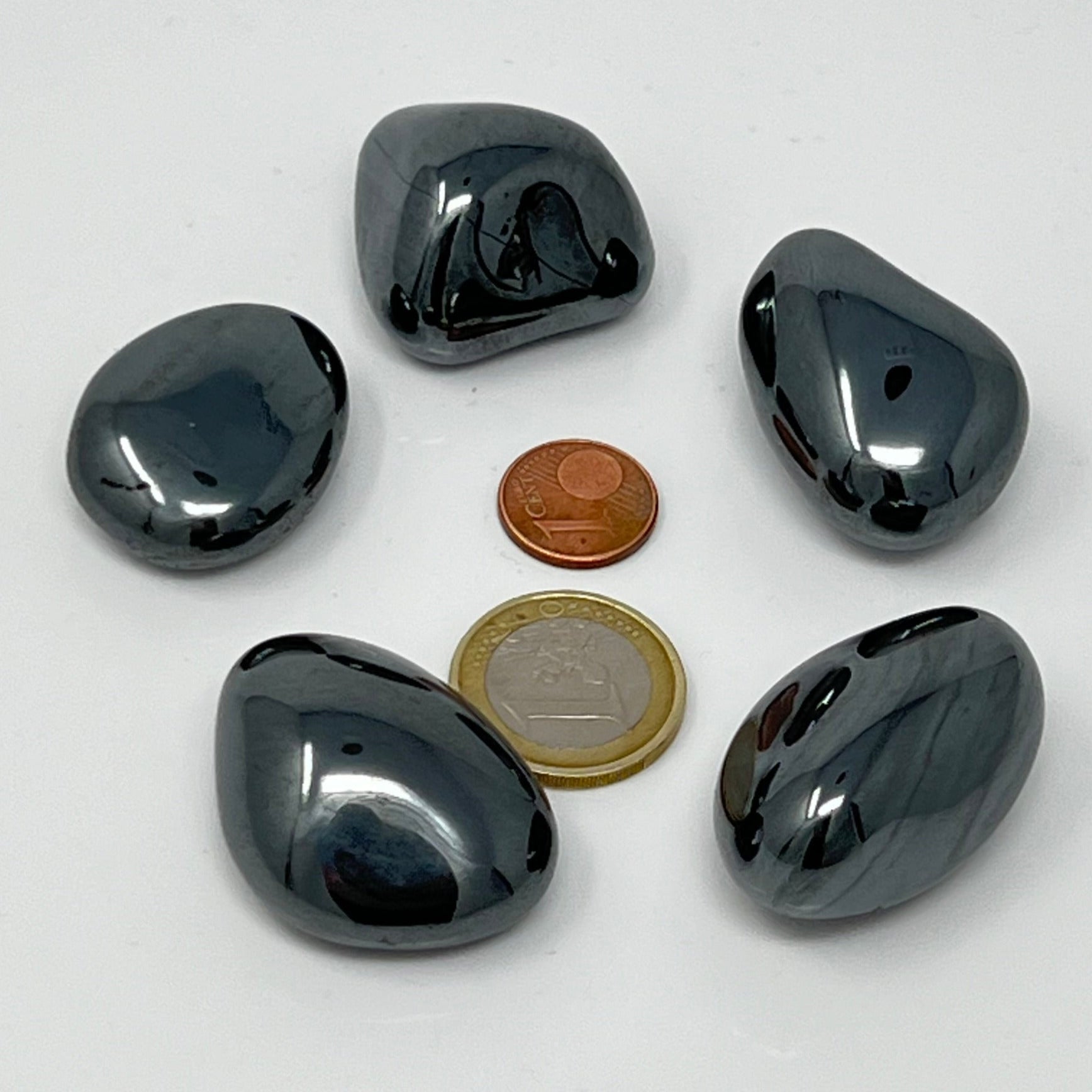 Hämatit - Trommelstein - Größe 3-4 cm