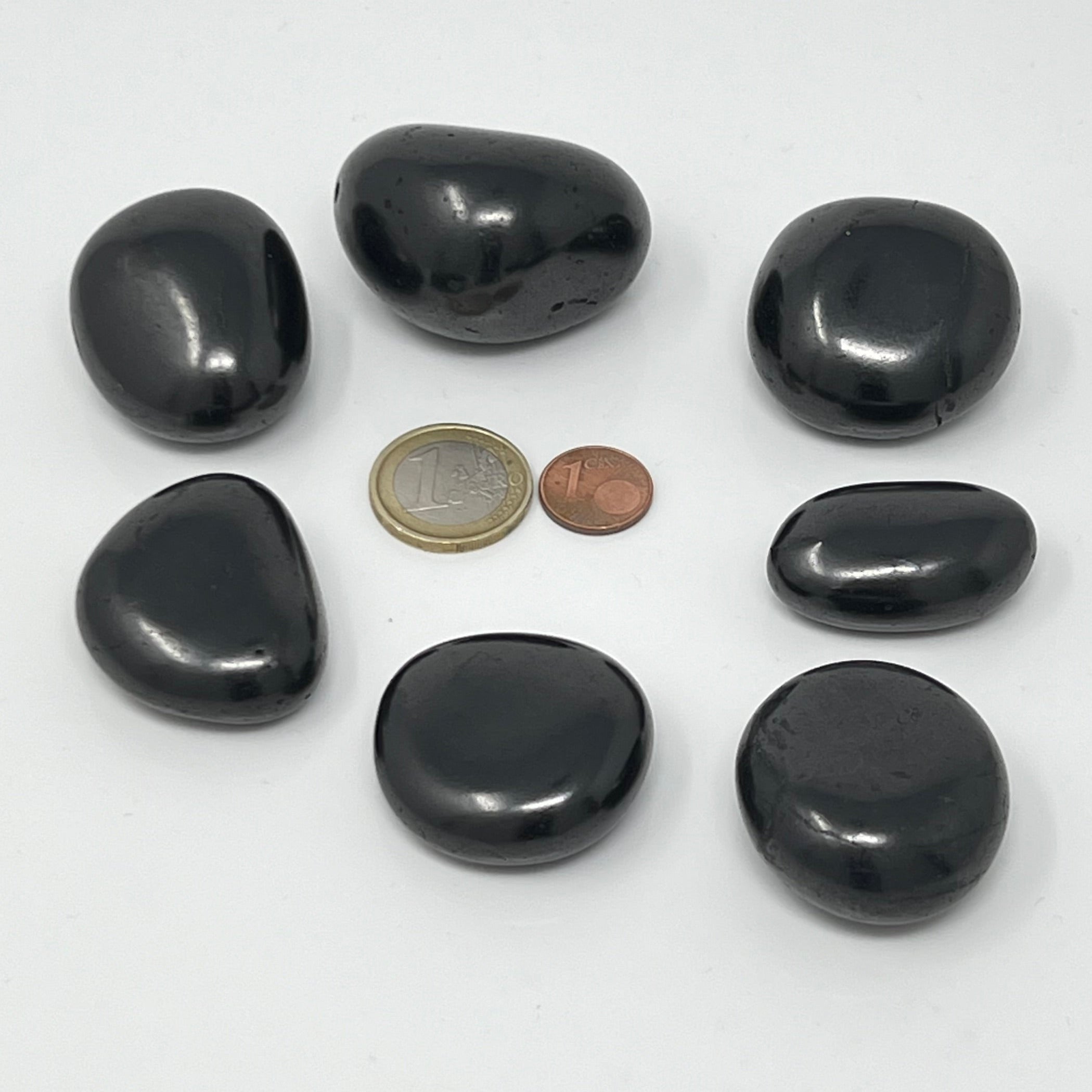 Shungit - Trommelstein - Größe 2,5-5 cm