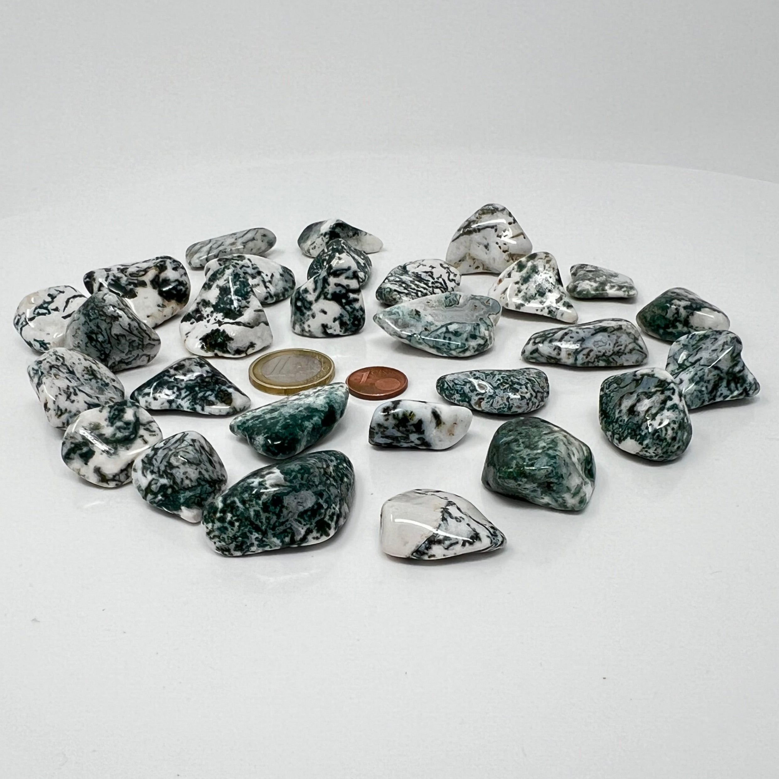 Baumachat - Trommelstein - Größe 2-4,5 cm