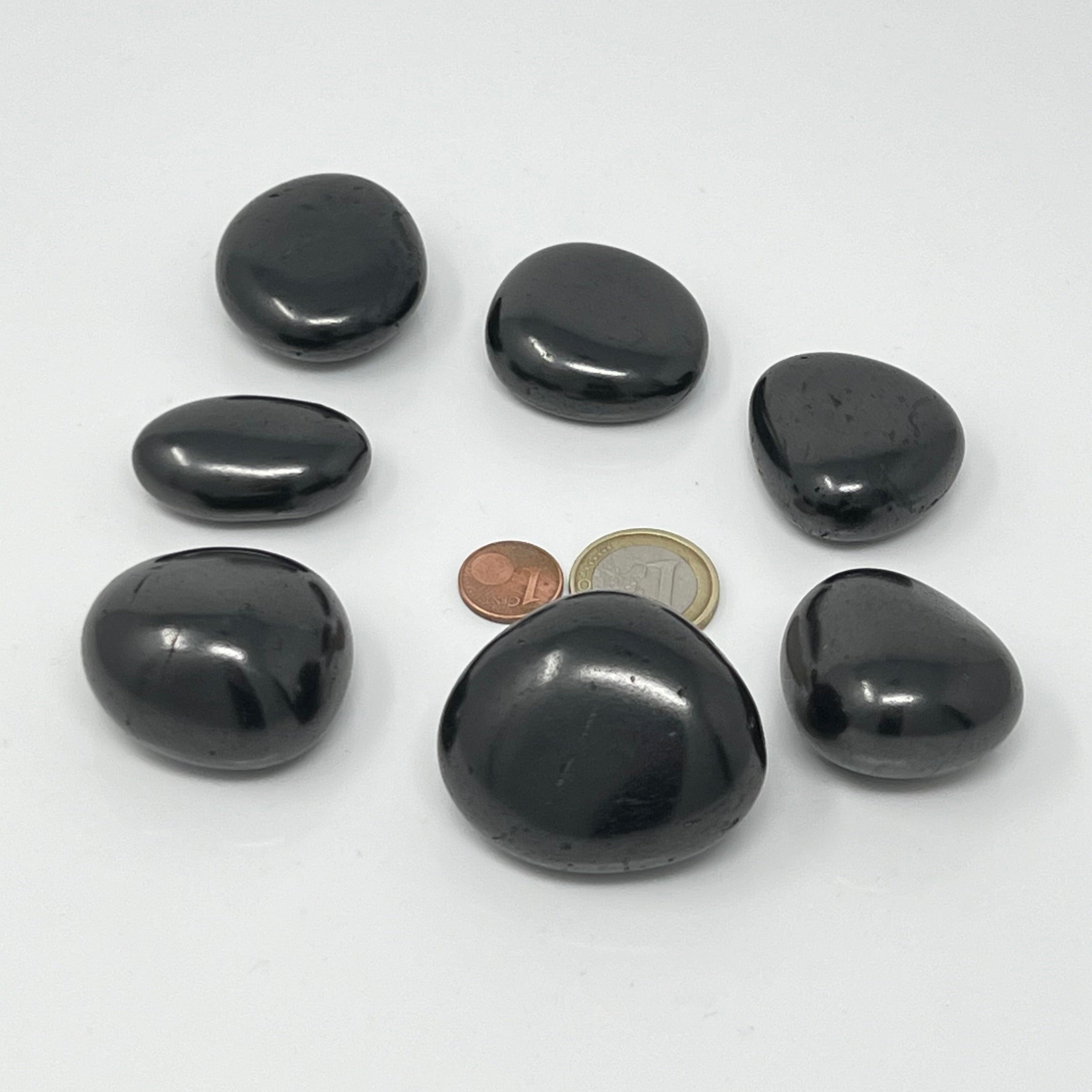 Shungit - Trommelstein - Größe 2,5-5 cm