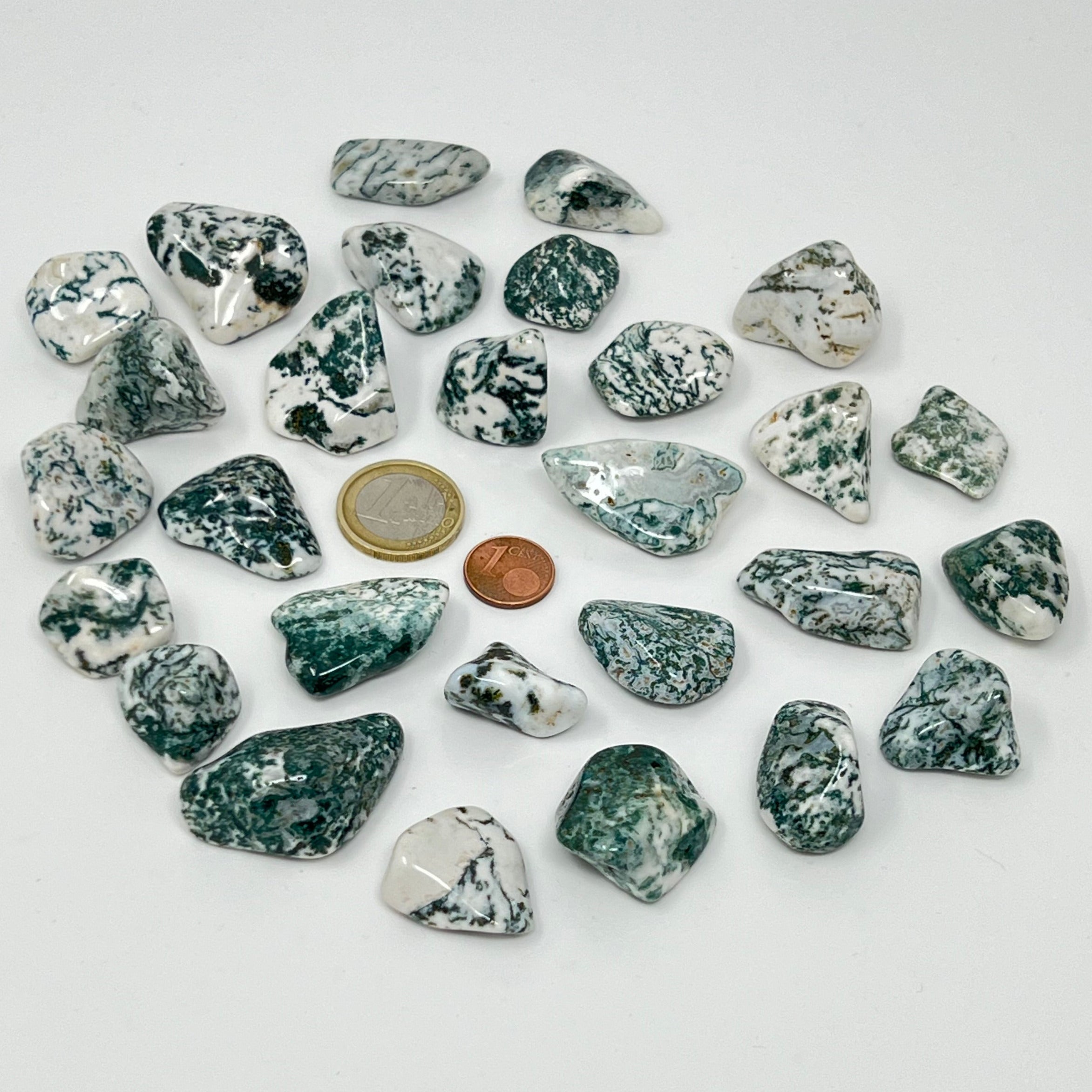 Baumachat - Trommelstein - Größe 2-4,5 cm