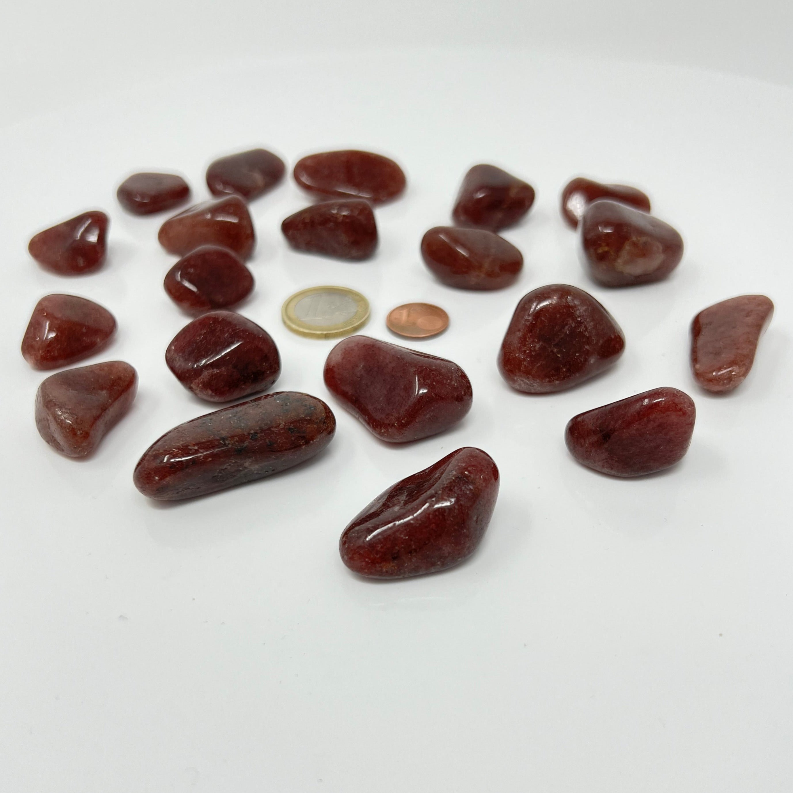 Aventurin Rot - Trommelstein - Größe 1,5-4 cm