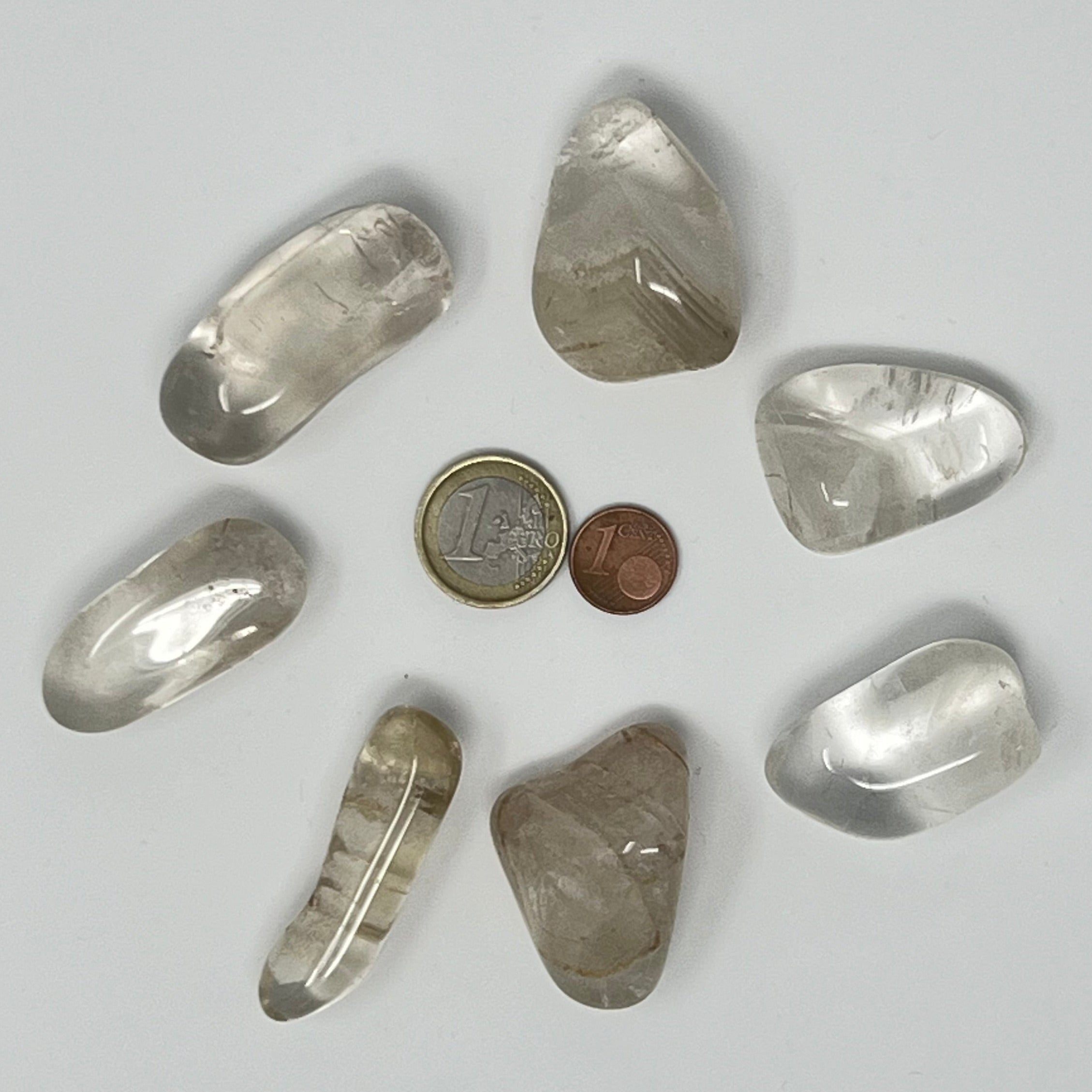 Phantomquarz - Trommelstein - Größe 2,5-5 cm