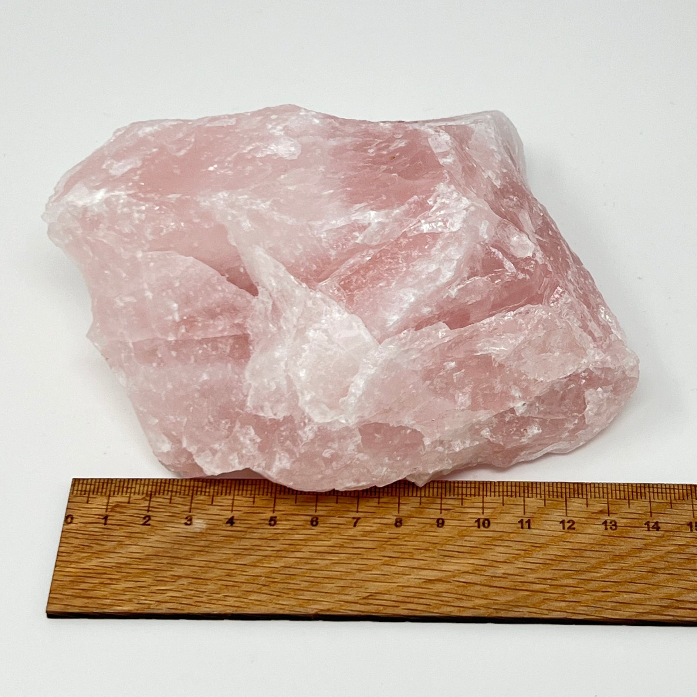 Rosenquarz - Rohsteinbrocken - Unikat 04 - ca. 1,3 Kg