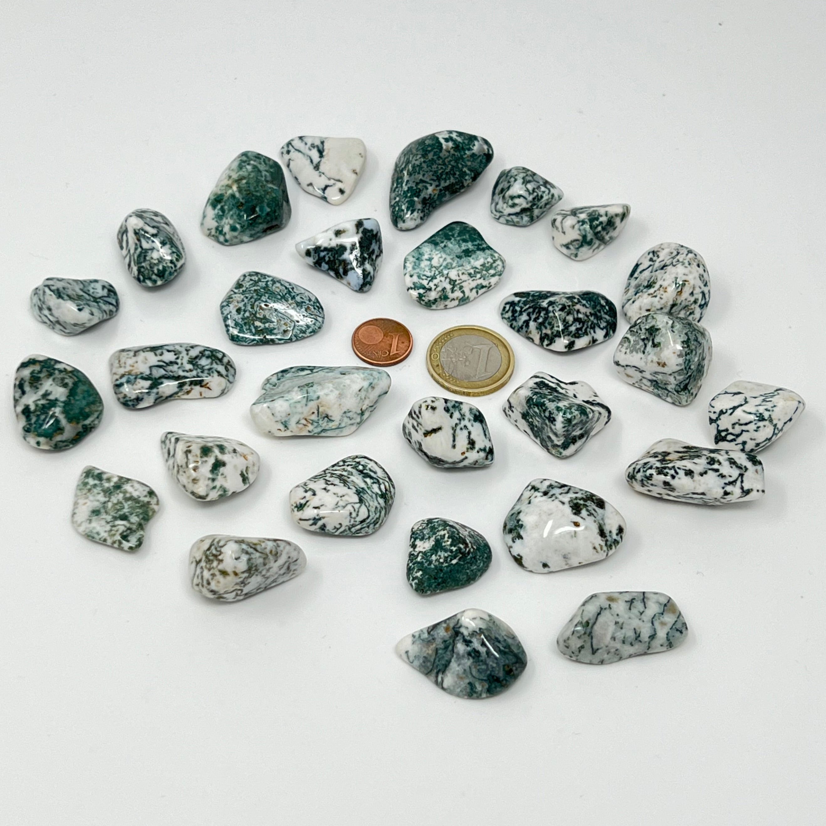 Baumachat - Trommelstein - Größe 2-4,5 cm