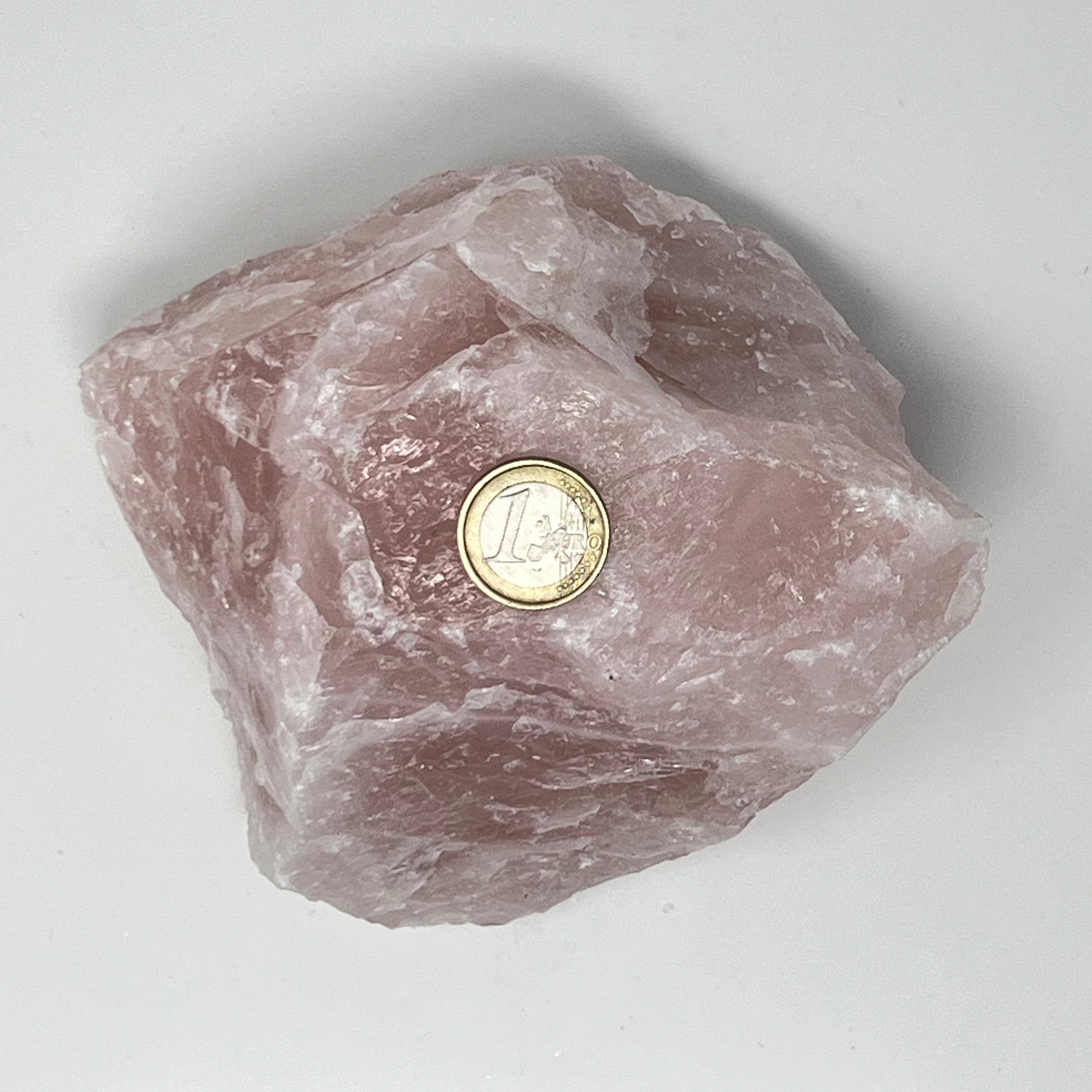 Rosenquarz - Rohsteinbrocken - Unikat 04 - ca. 1,3 Kg