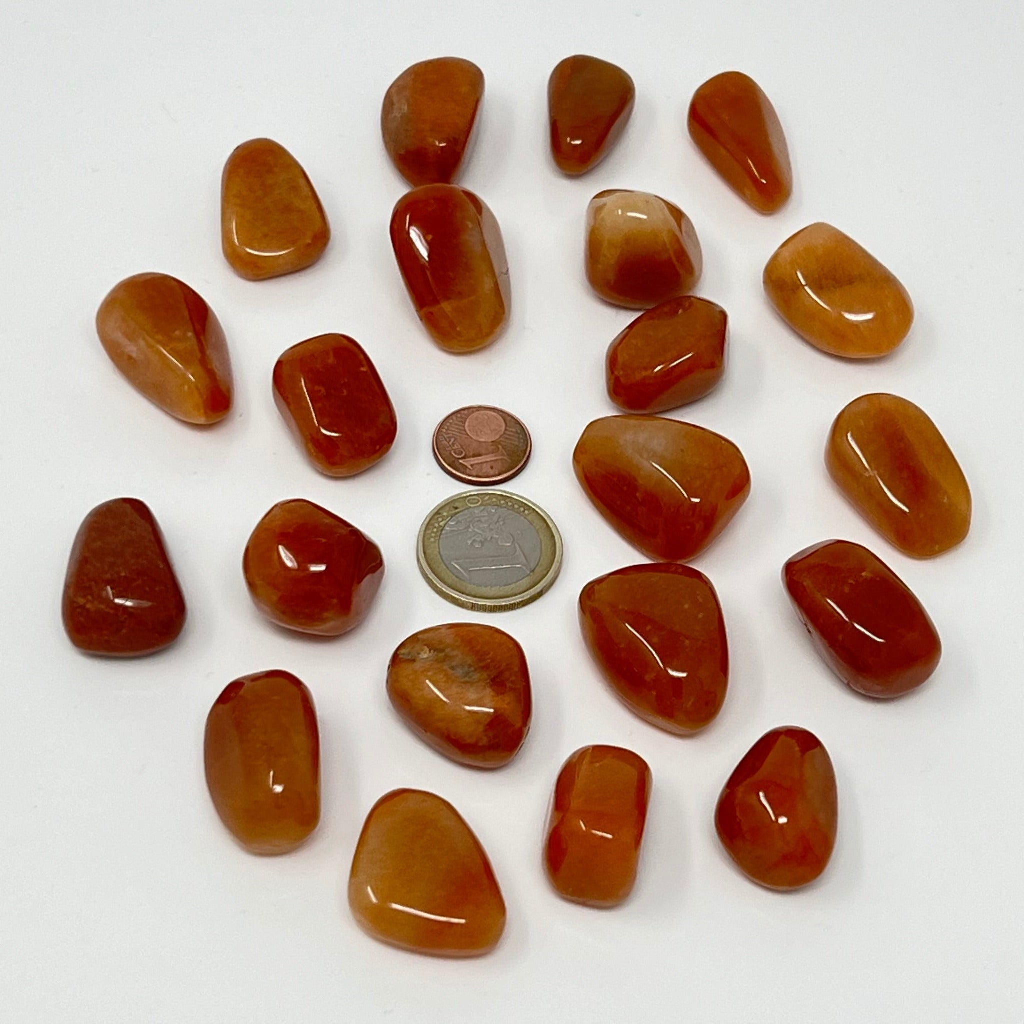 Aventurin Orange - Trommelstein - Größe 1,5-3 cm