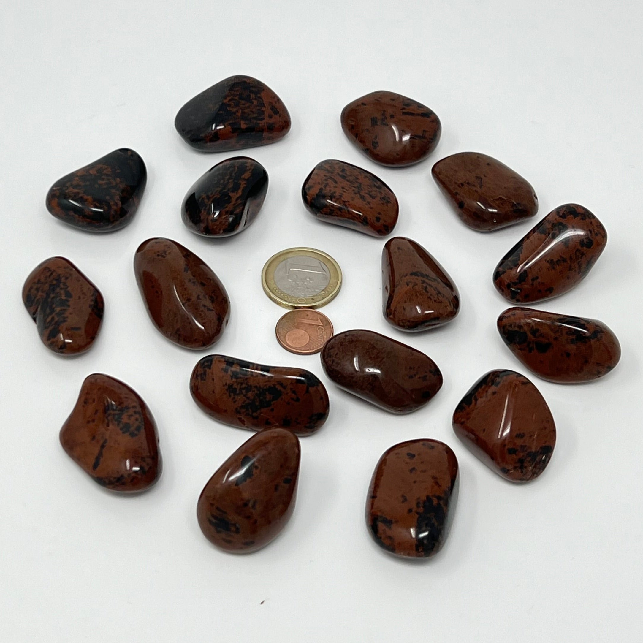 Mahagoniobsidian - Trommelstein - Größe 2-3,5 cm