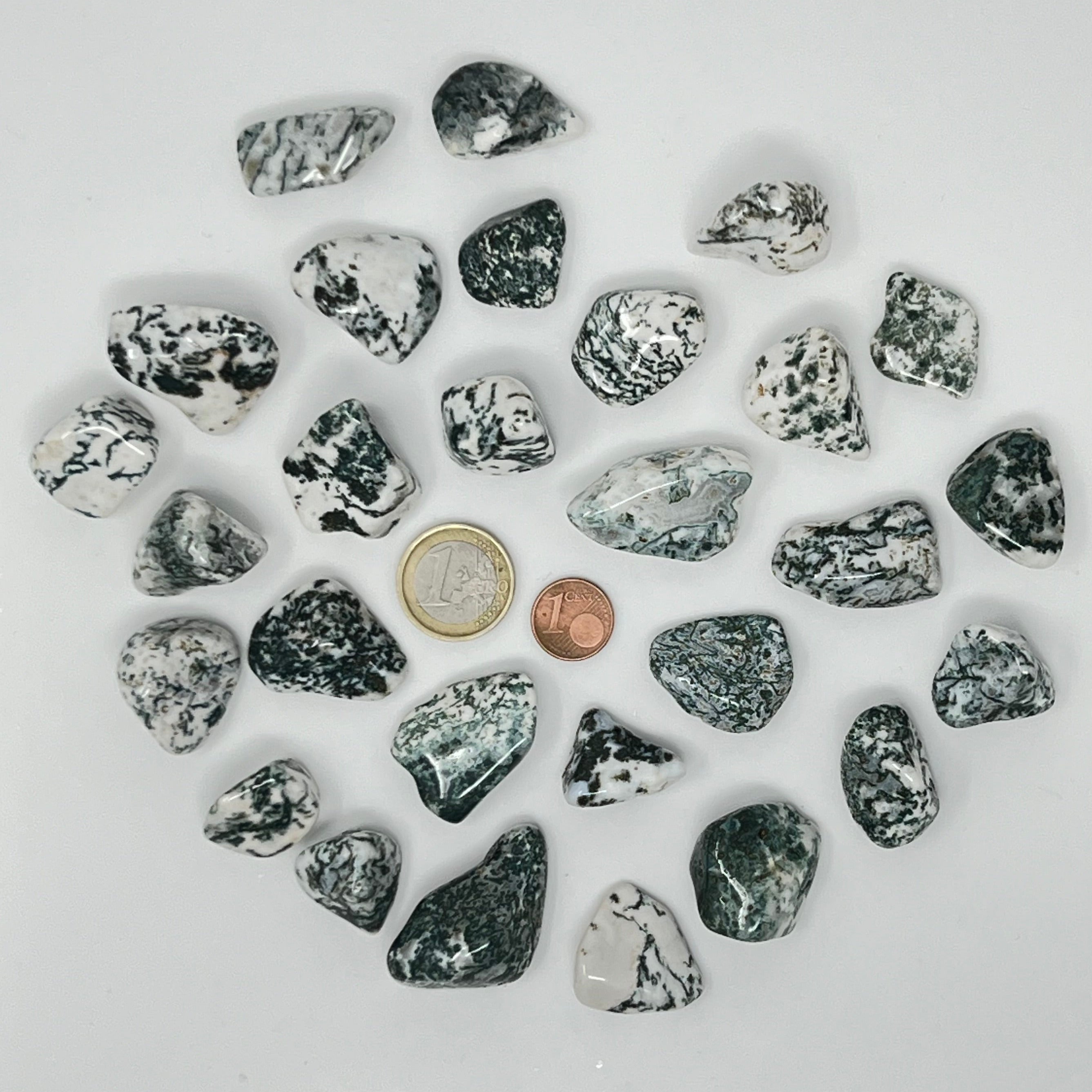 Baumachat - Trommelstein - Größe 2-4,5 cm