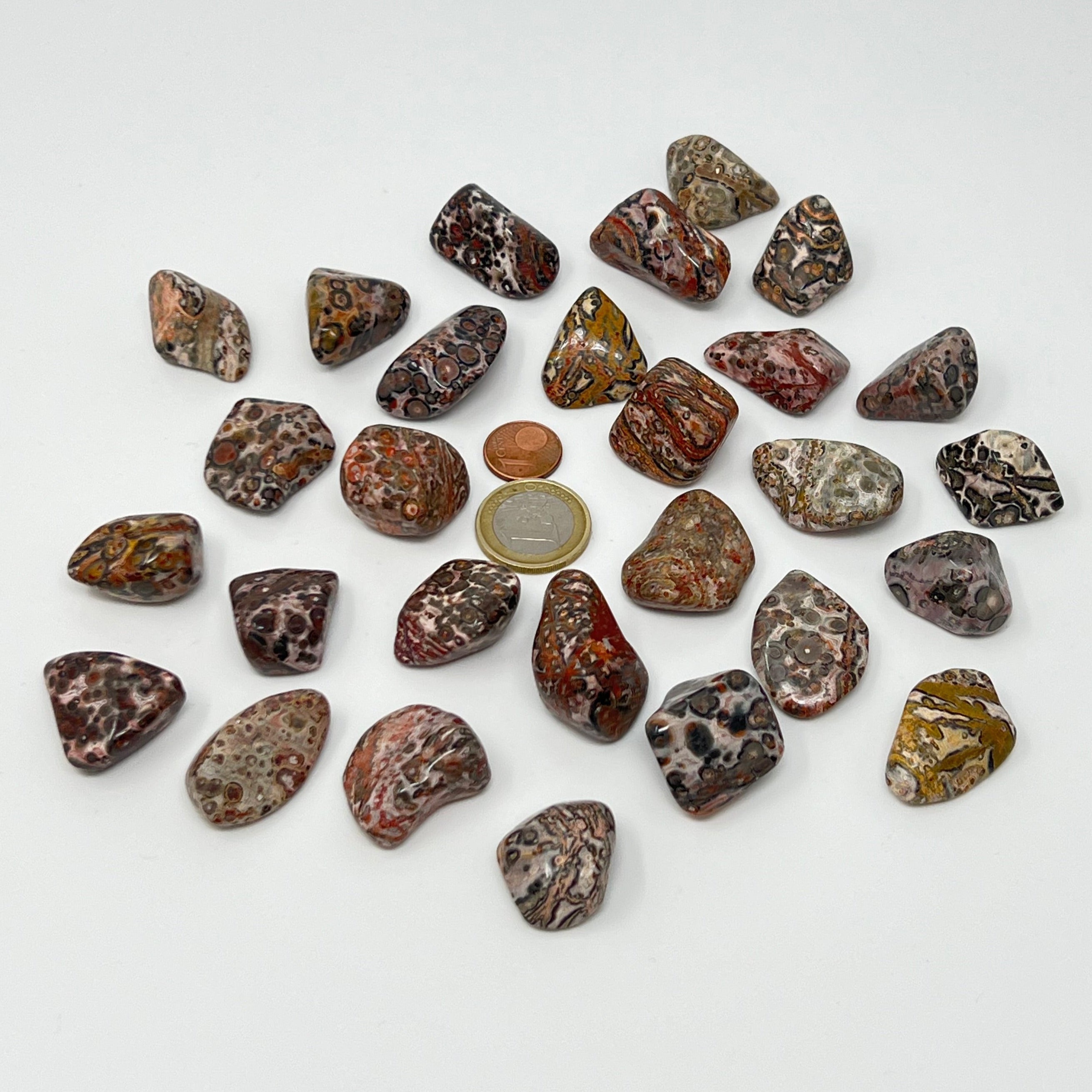Leopardenstein - Trommelstein - Größe 2-3 cm