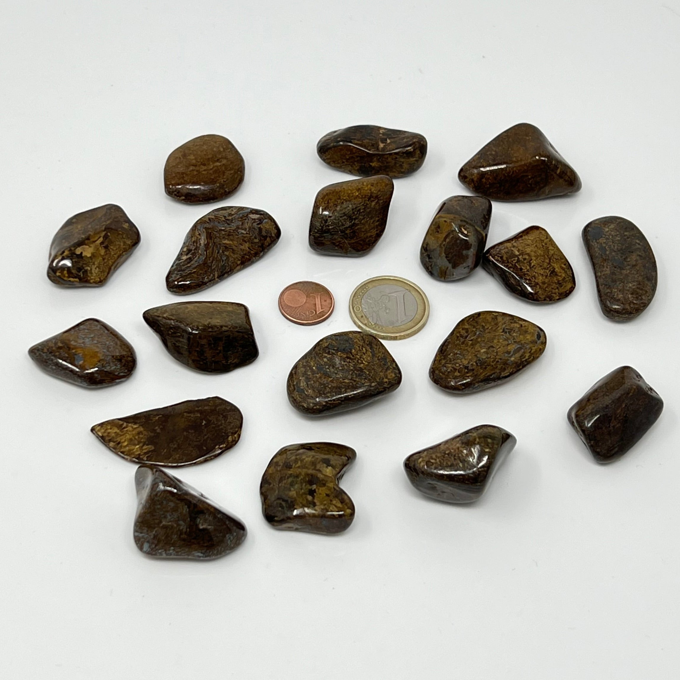Bronzit - Trommelstein - Größe 2-4 cm