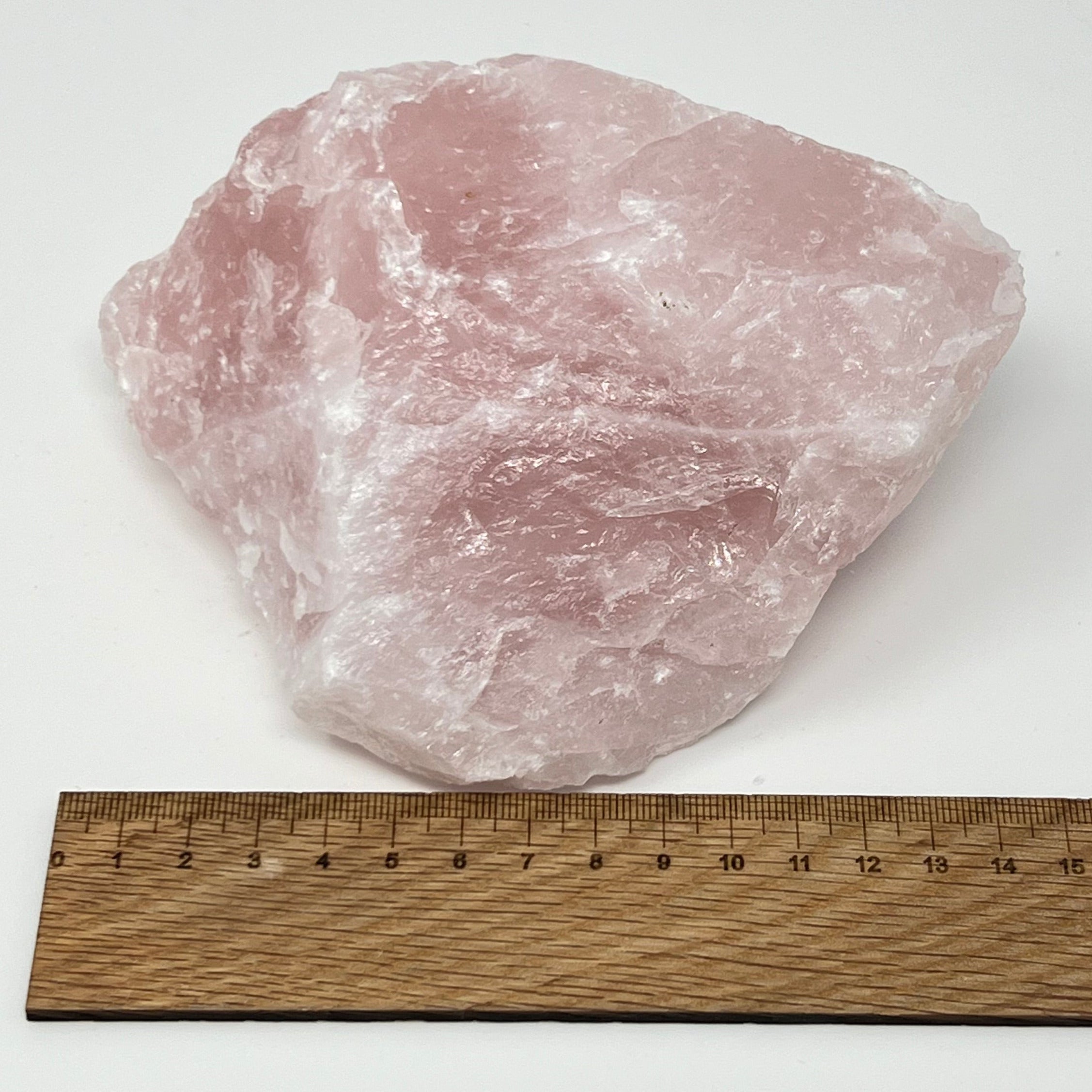 Rosenquarz - Rohsteinbrocken - Unikat 04 - ca. 1,3 Kg