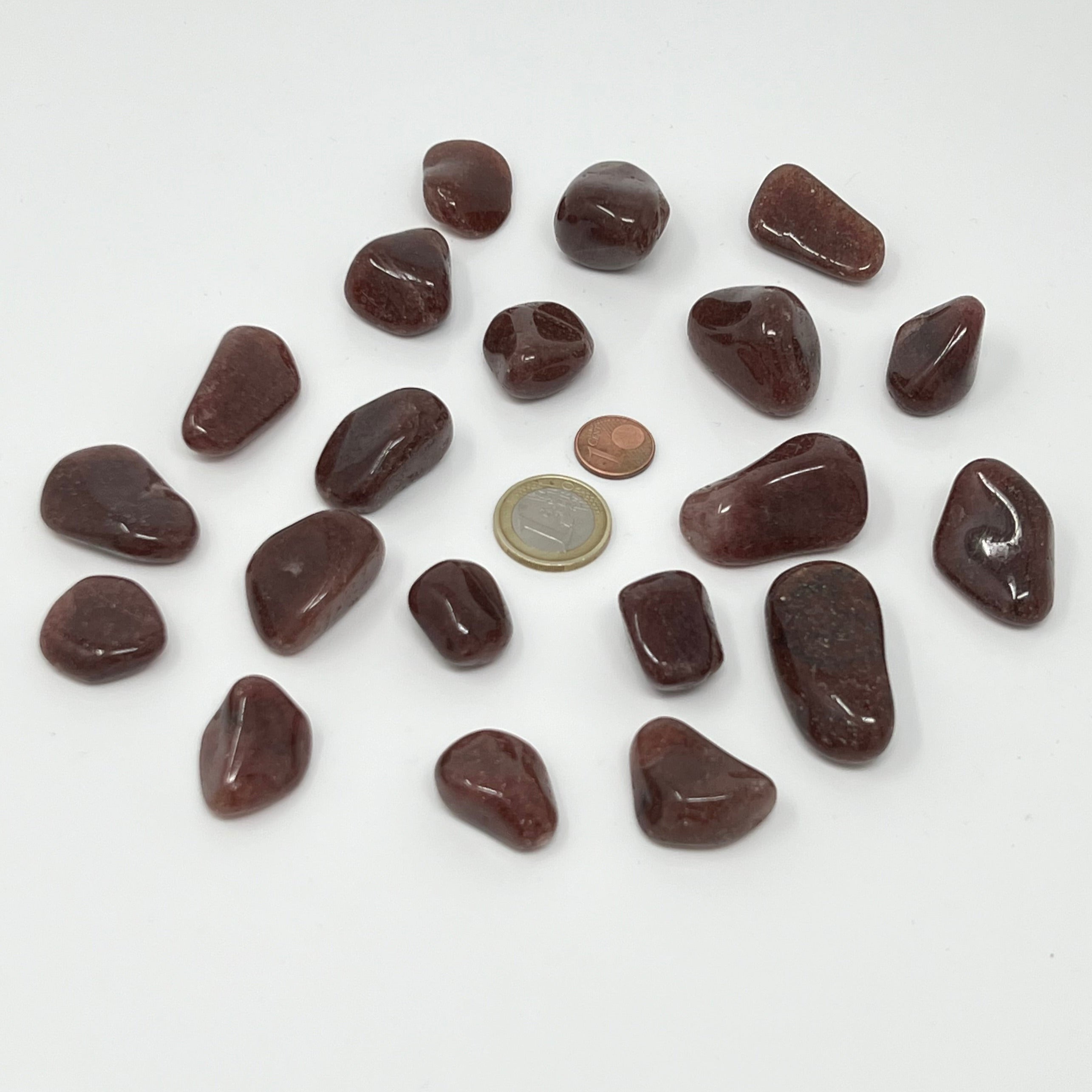 Aventurin Rot - Trommelstein - Größe 1,5-4 cm