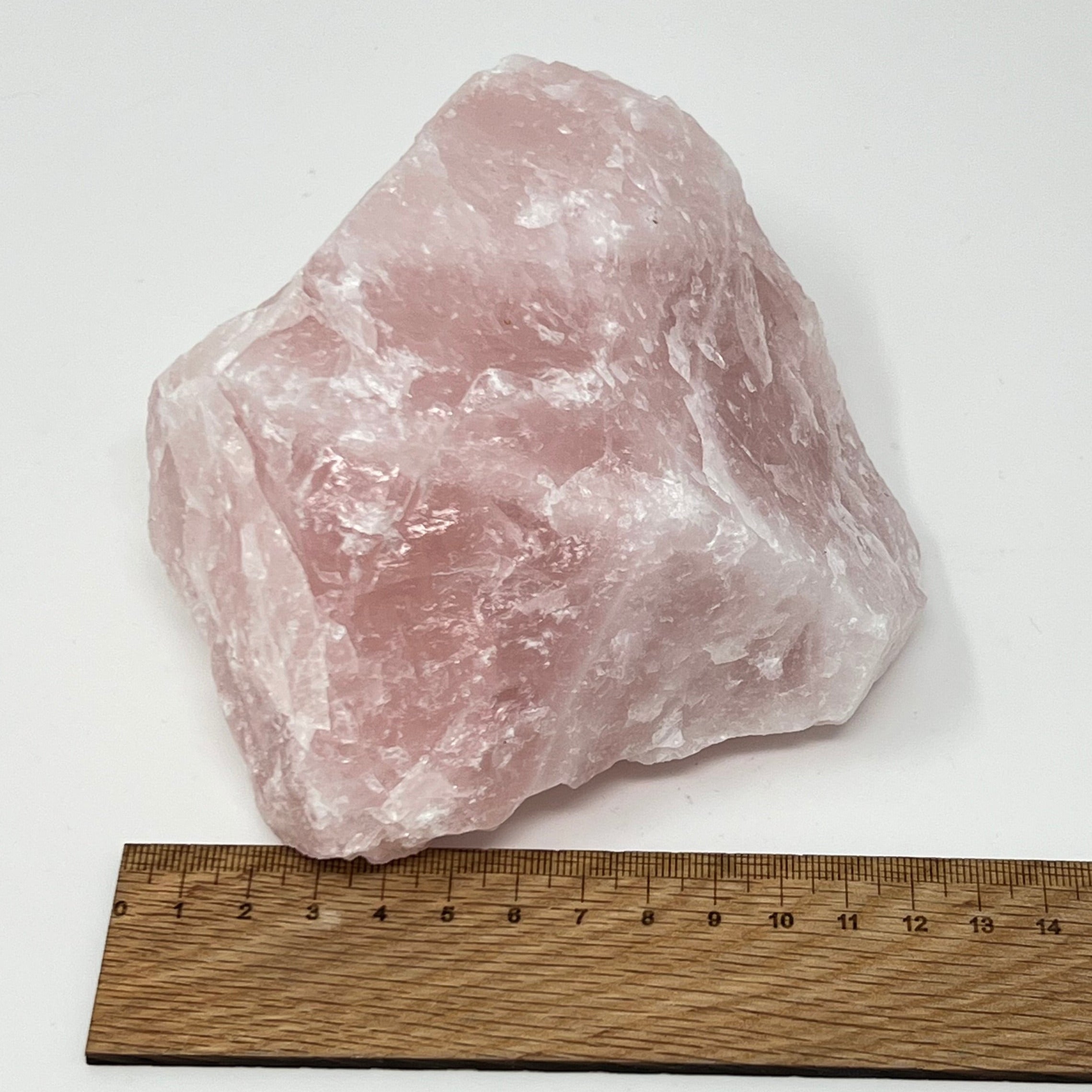 Rosenquarz - Rohsteinbrocken - Unikat 04 - ca. 1,3 Kg