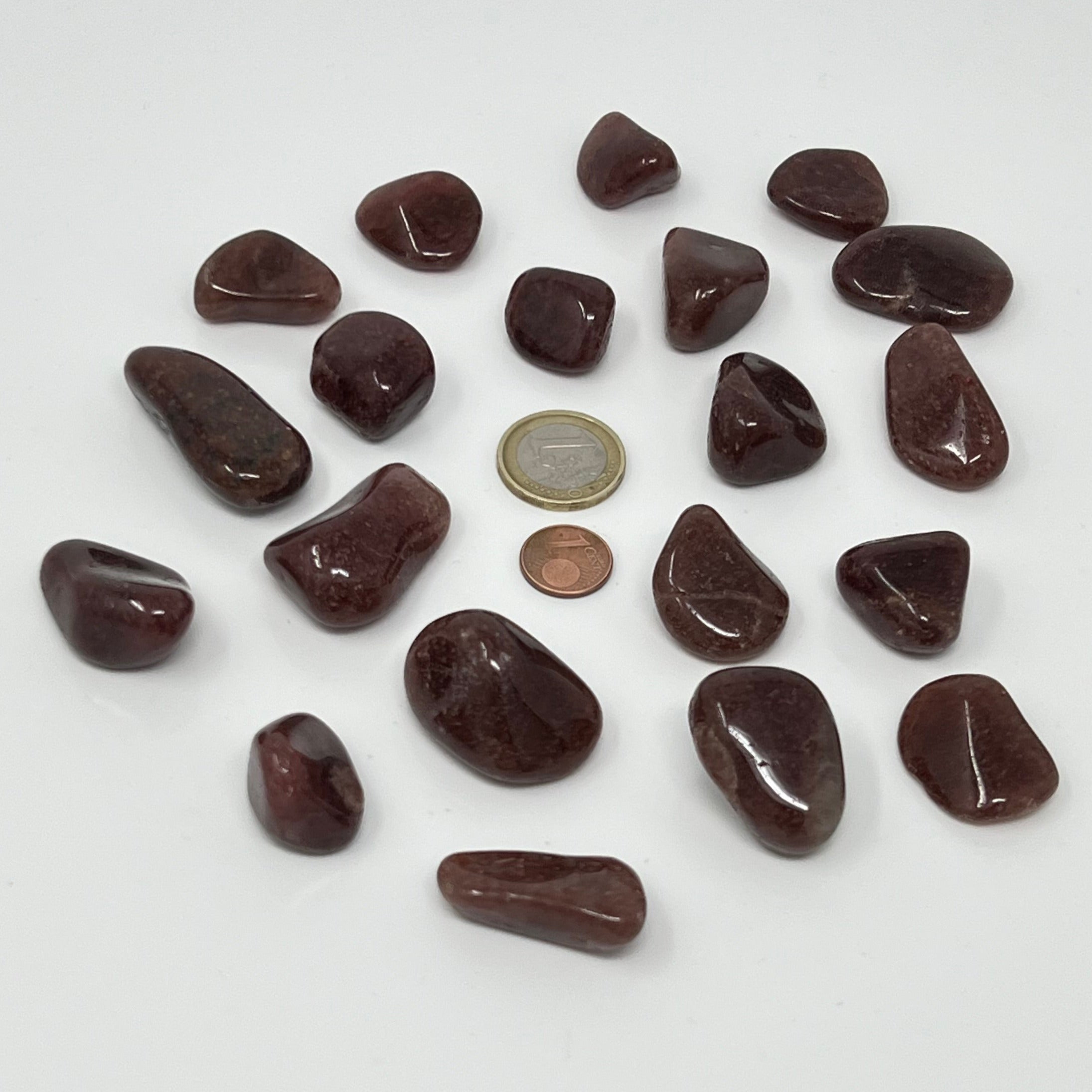 Aventurin Rot - Trommelstein - Größe 1,5-4 cm