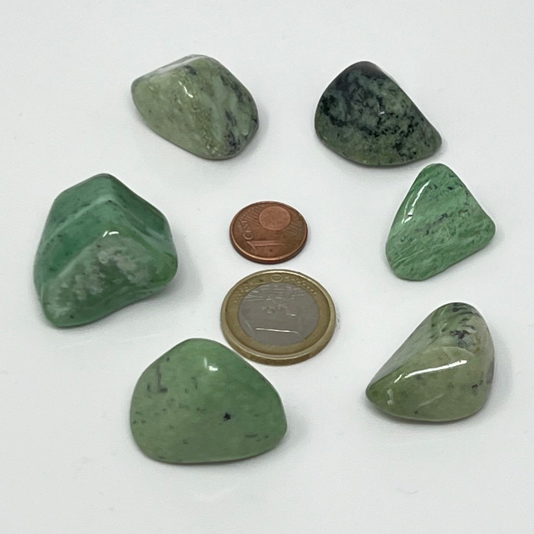 Grossular - Trommelstein - Größe 2,5-3,5 cm