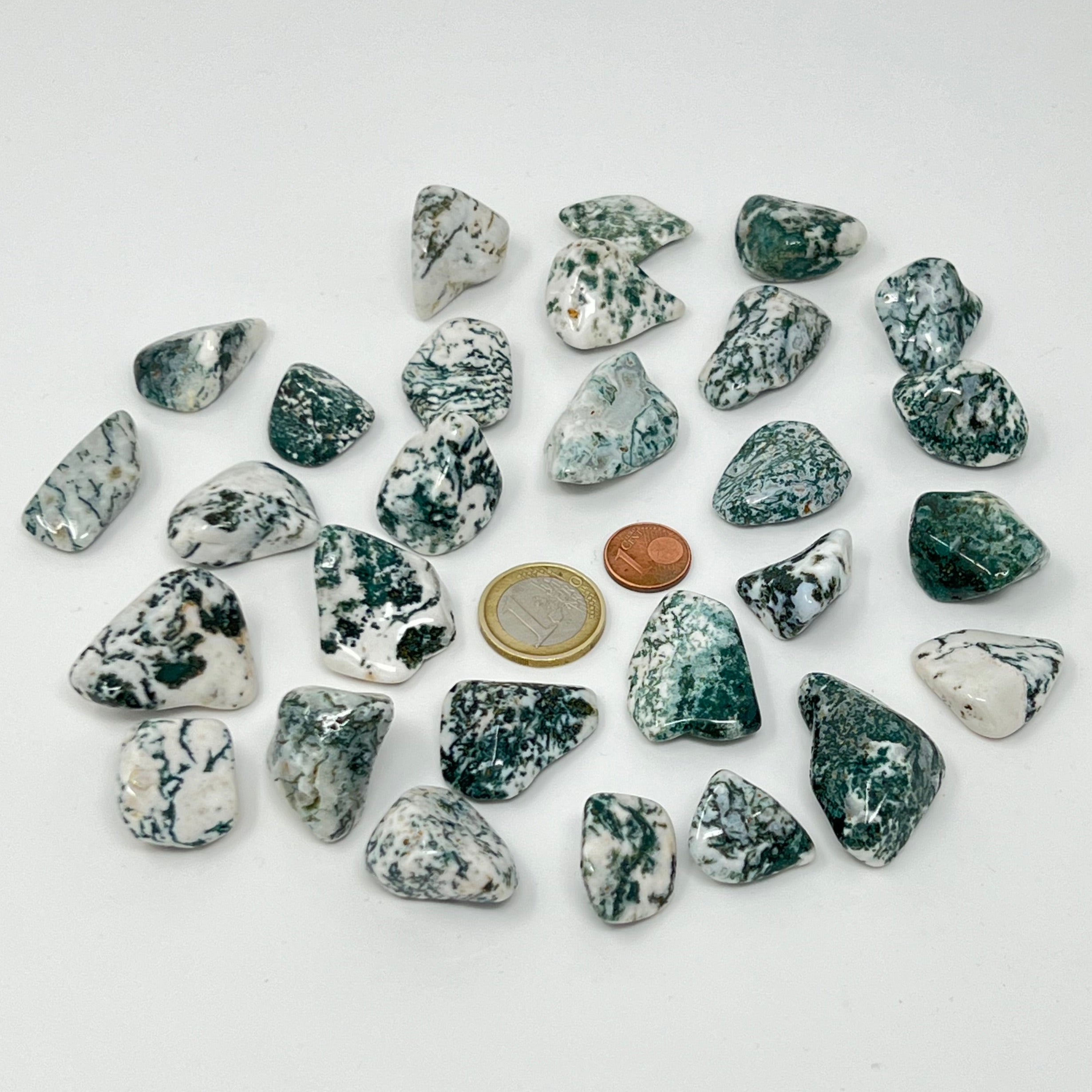 Baumachat - Trommelstein - Größe 2-4,5 cm