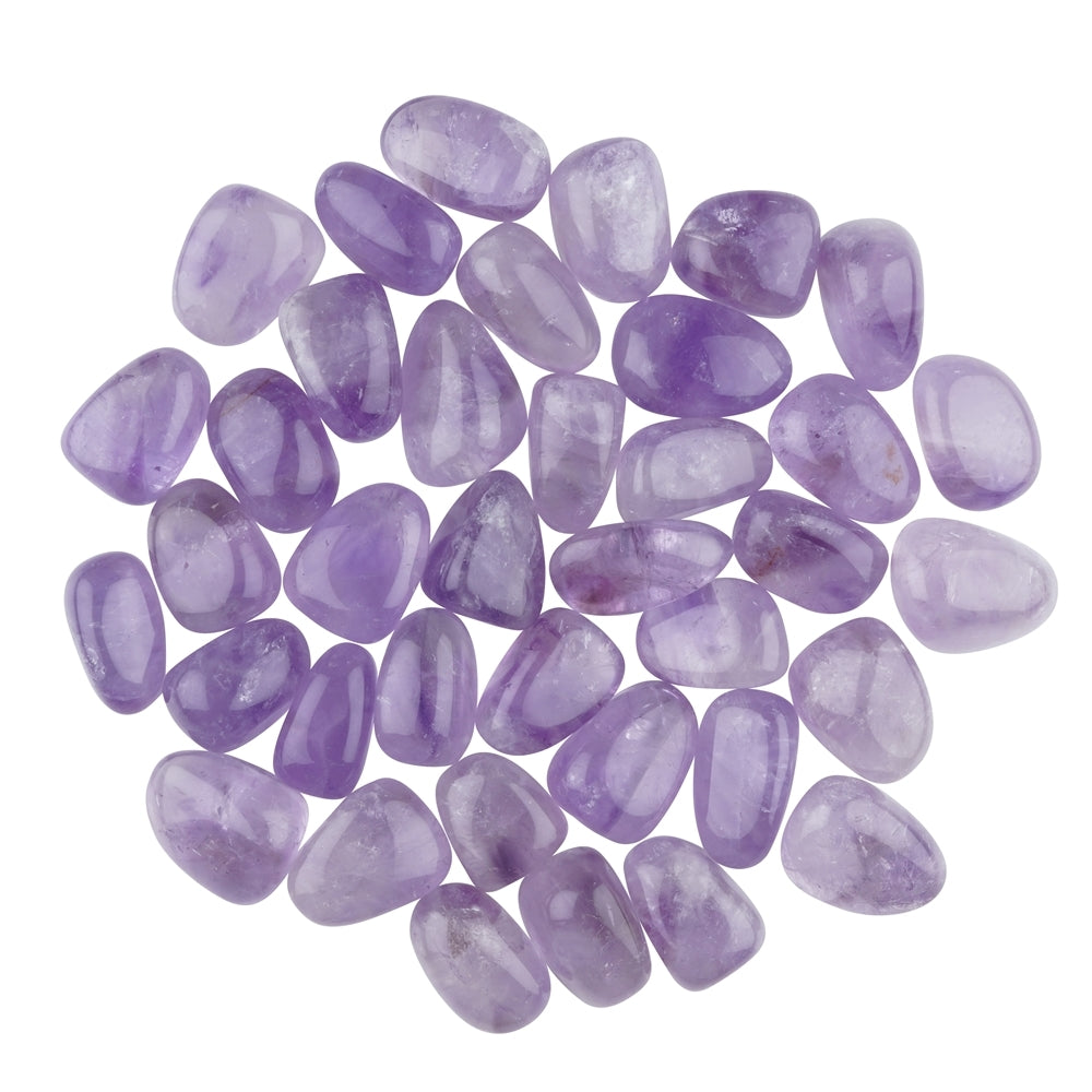 Amethyst hell - Trommelstein - Größe 1,5-3 cm