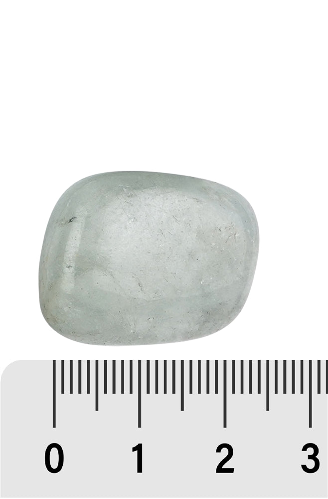 Aquamarin - Trommelstein - Größe 2 - 3 cm