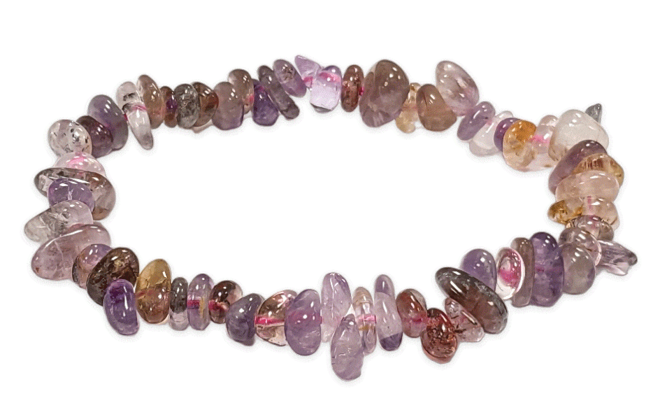 Auralite-23 Splitterarmband – 1,2 Milliarden Jahre Naturgeschichte in AA-Qualität (5-8 mm)