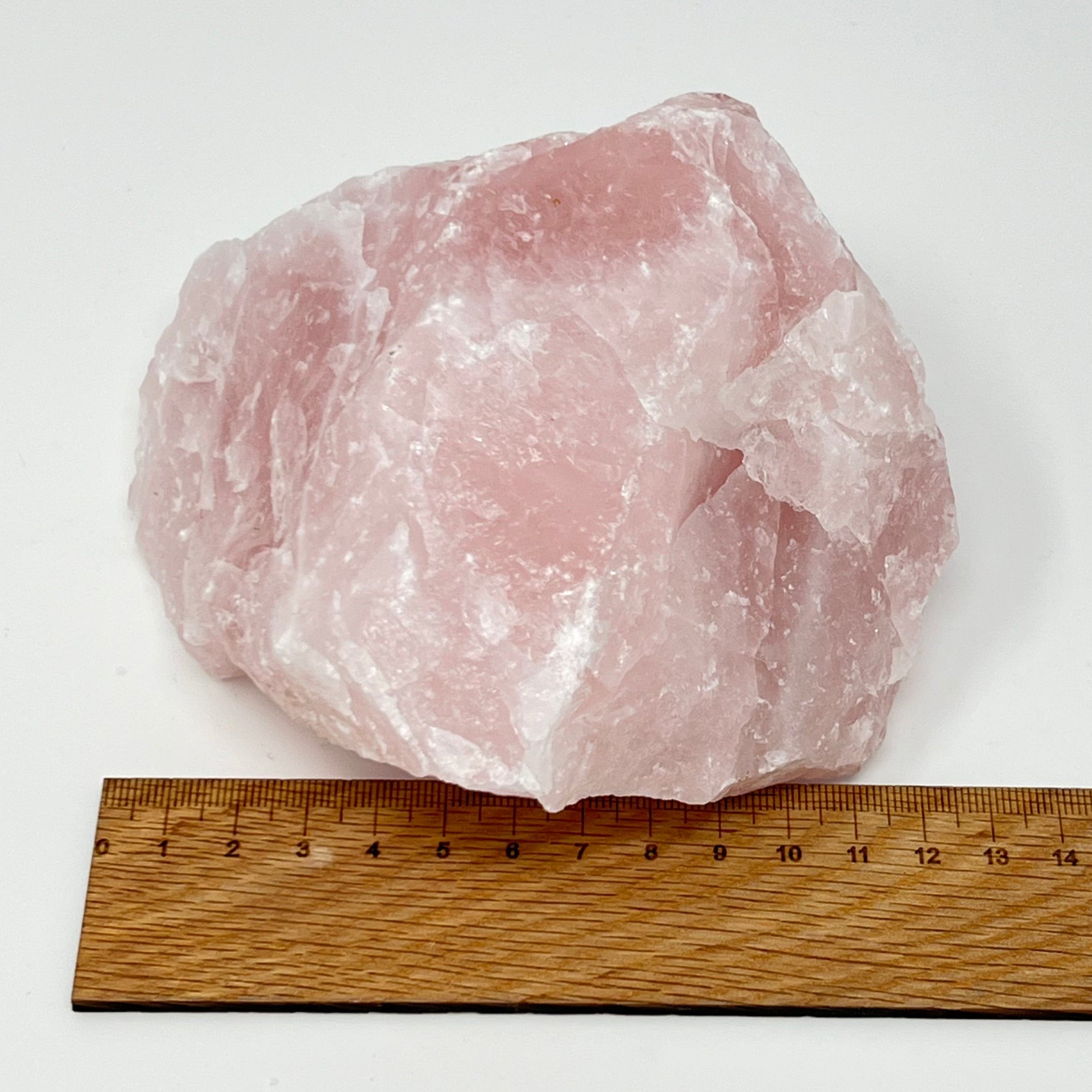 Rosenquarz - Rohsteinbrocken - Unikat 04 - ca. 1,3 Kg