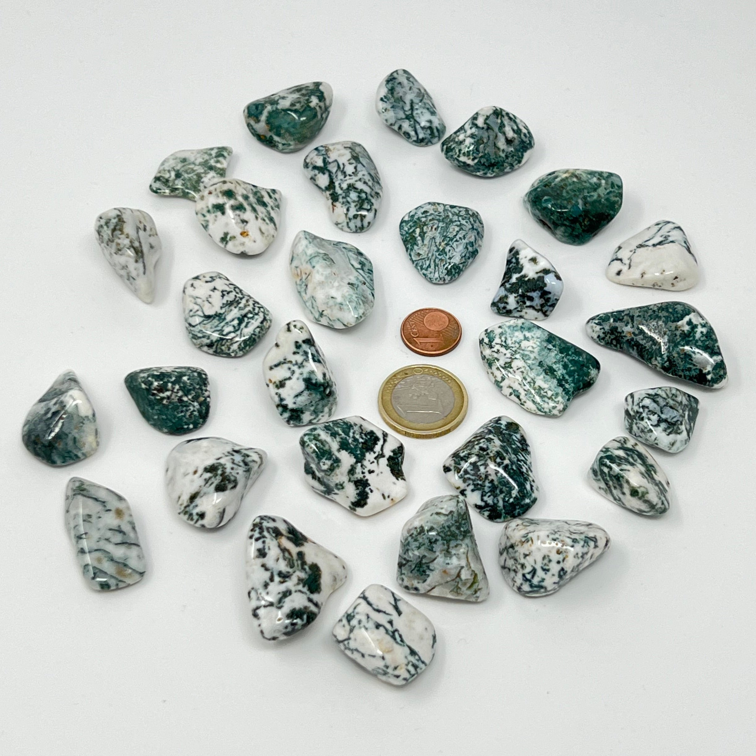 Baumachat - Trommelstein - Größe 2-4,5 cm