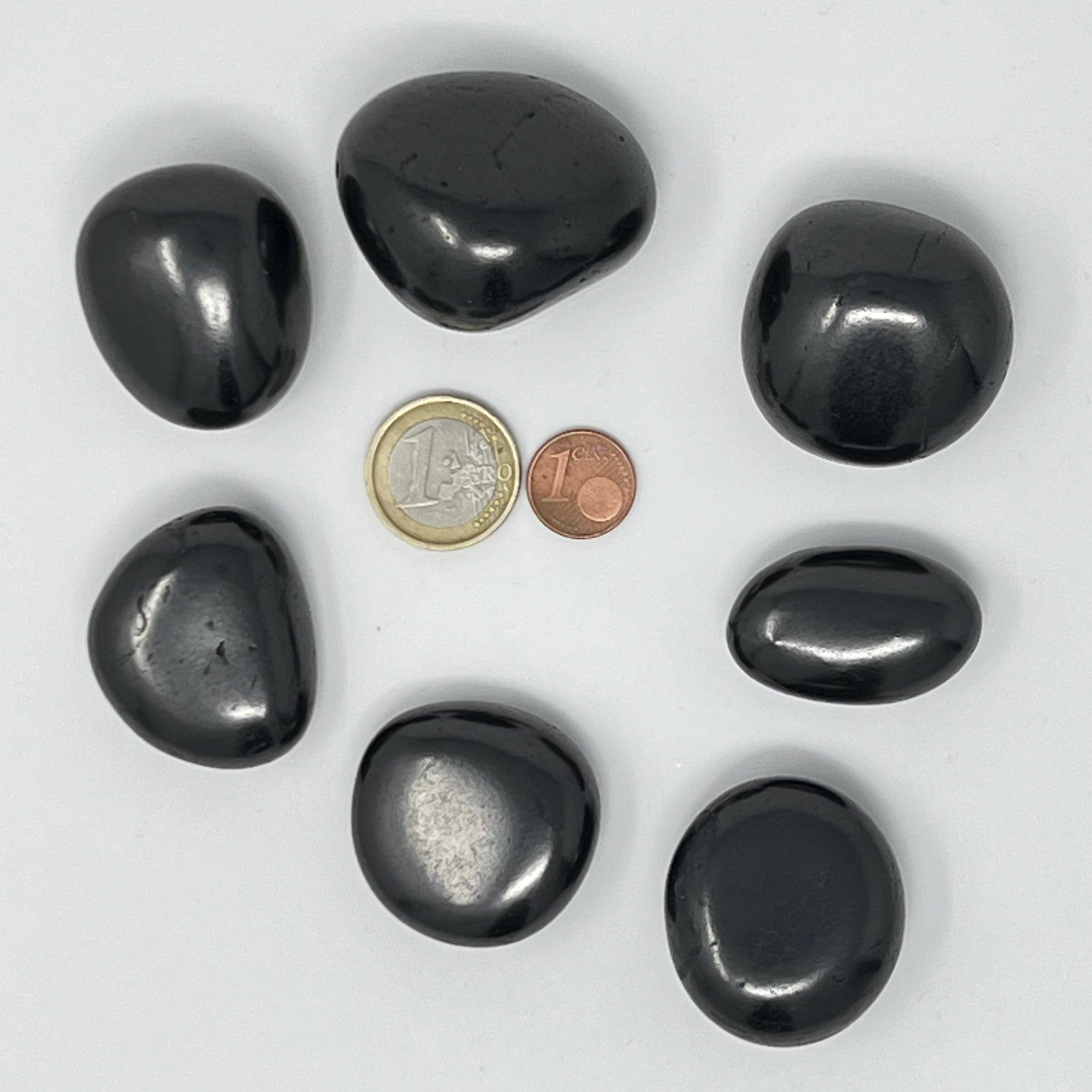 Shungit - Trommelstein - Größe 2,5-5 cm